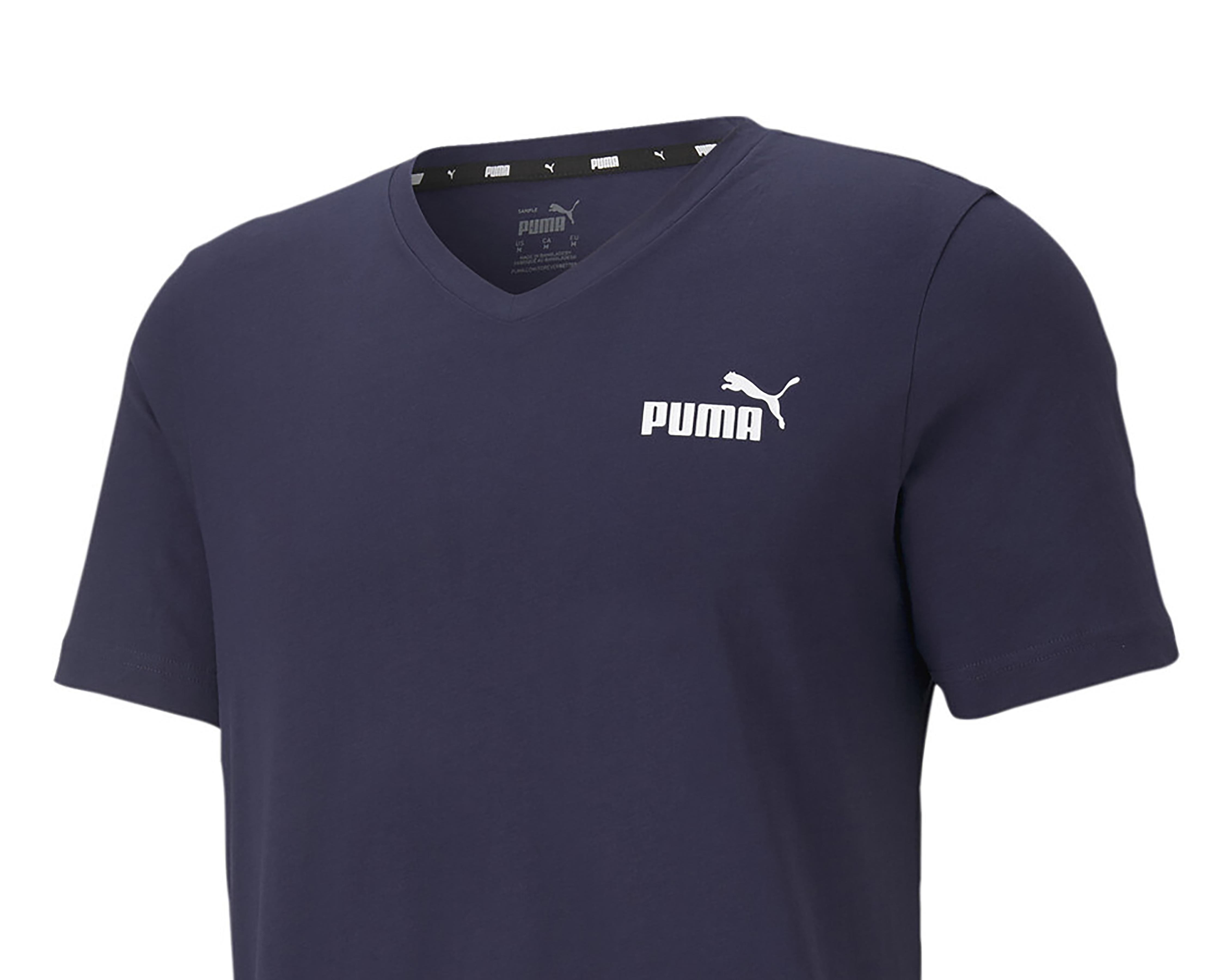 Foto 3 pulgar | Playera Puma Ess V Neck de Entrenamiento