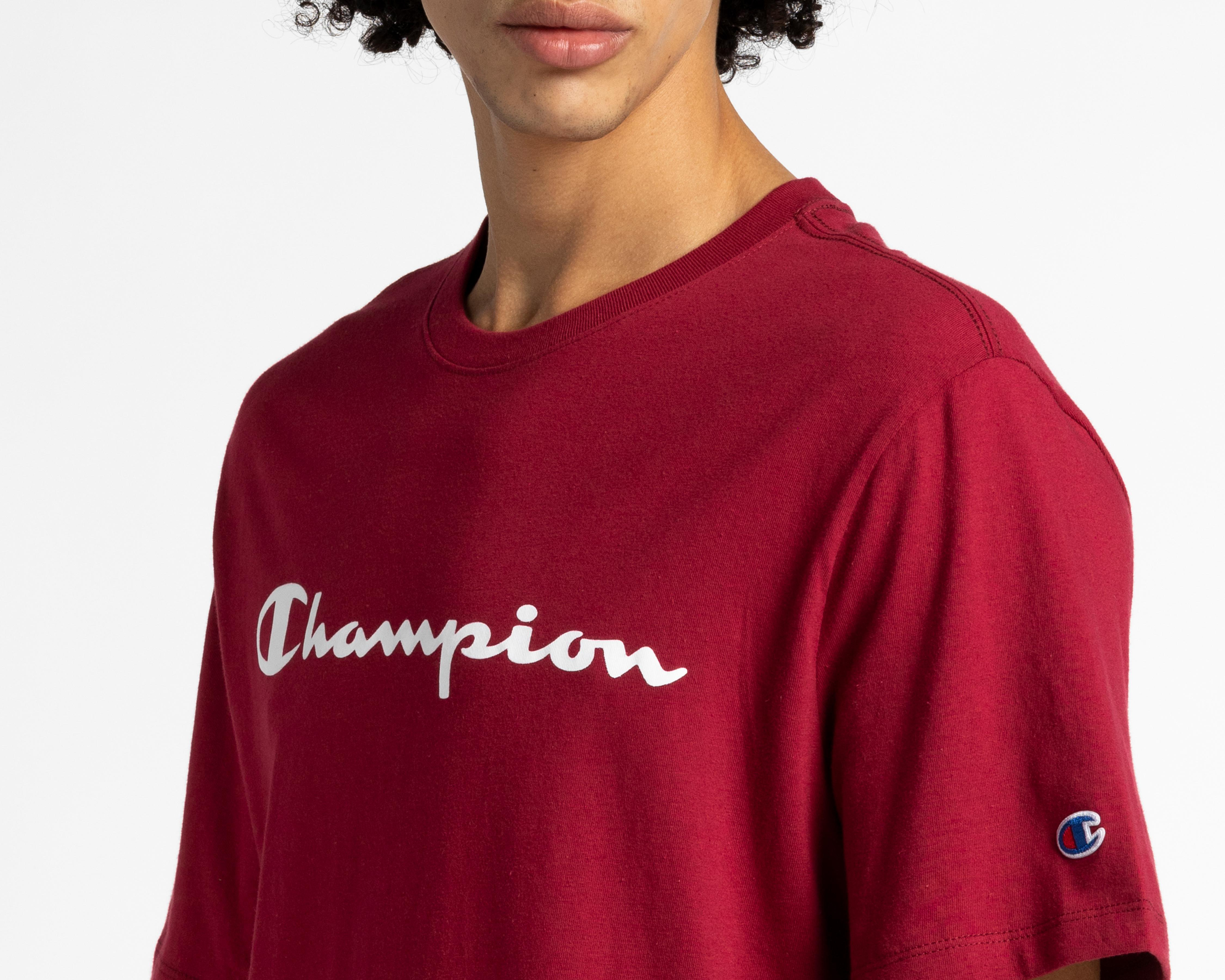 Foto 4 pulgar | Playera Champion Cuello Redondo
