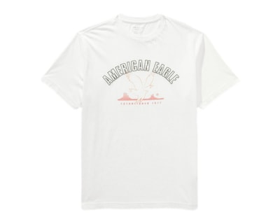 Foto 3 | Playera American Eagle Cuello Redondo