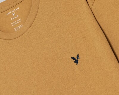 Foto 3 | Playera American Eagle Cuello Redondo