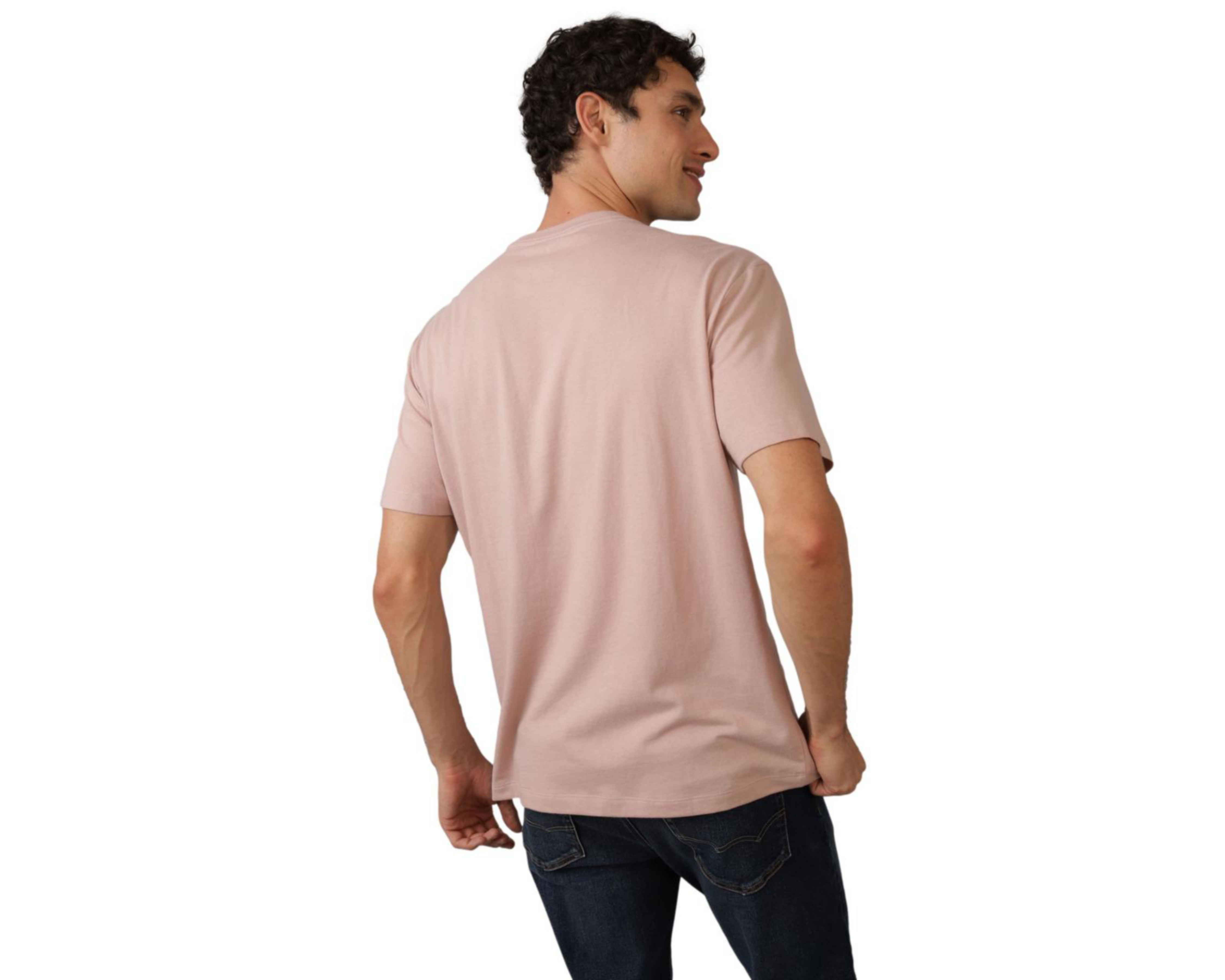 Foto 3 pulgar | Playera American Eagle Cuello Redondo