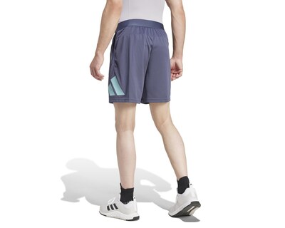 Foto 2 | Short de Entrenamiento Adidas Train Essentials Logo Aeroready para Hombre