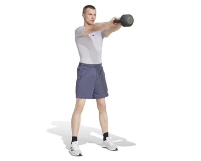 Foto 6 | Short de Entrenamiento Adidas Train Essentials Logo Aeroready para Hombre