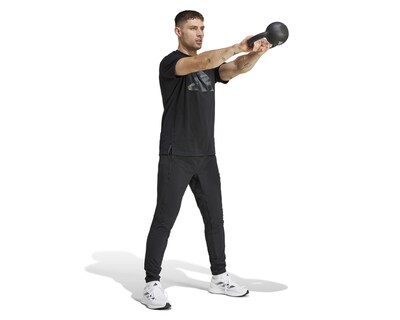 Foto 5 | Playera Adidas Aeroready Train Essentials Camo Graphic Logo de Entrenamiento para Hombre