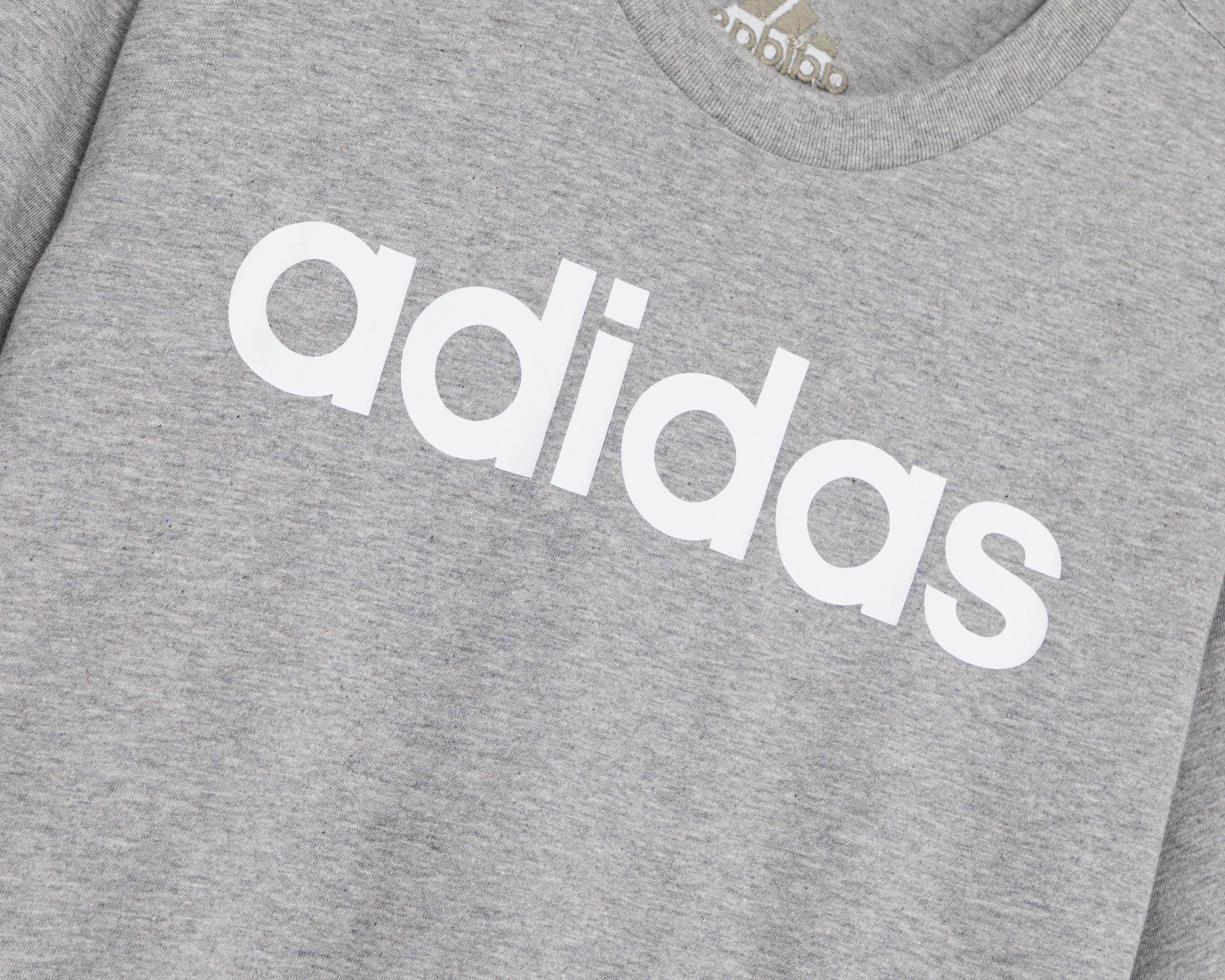 Foto 4 pulgar | Playera Adidas Essentials Logo Lineal para Hombre