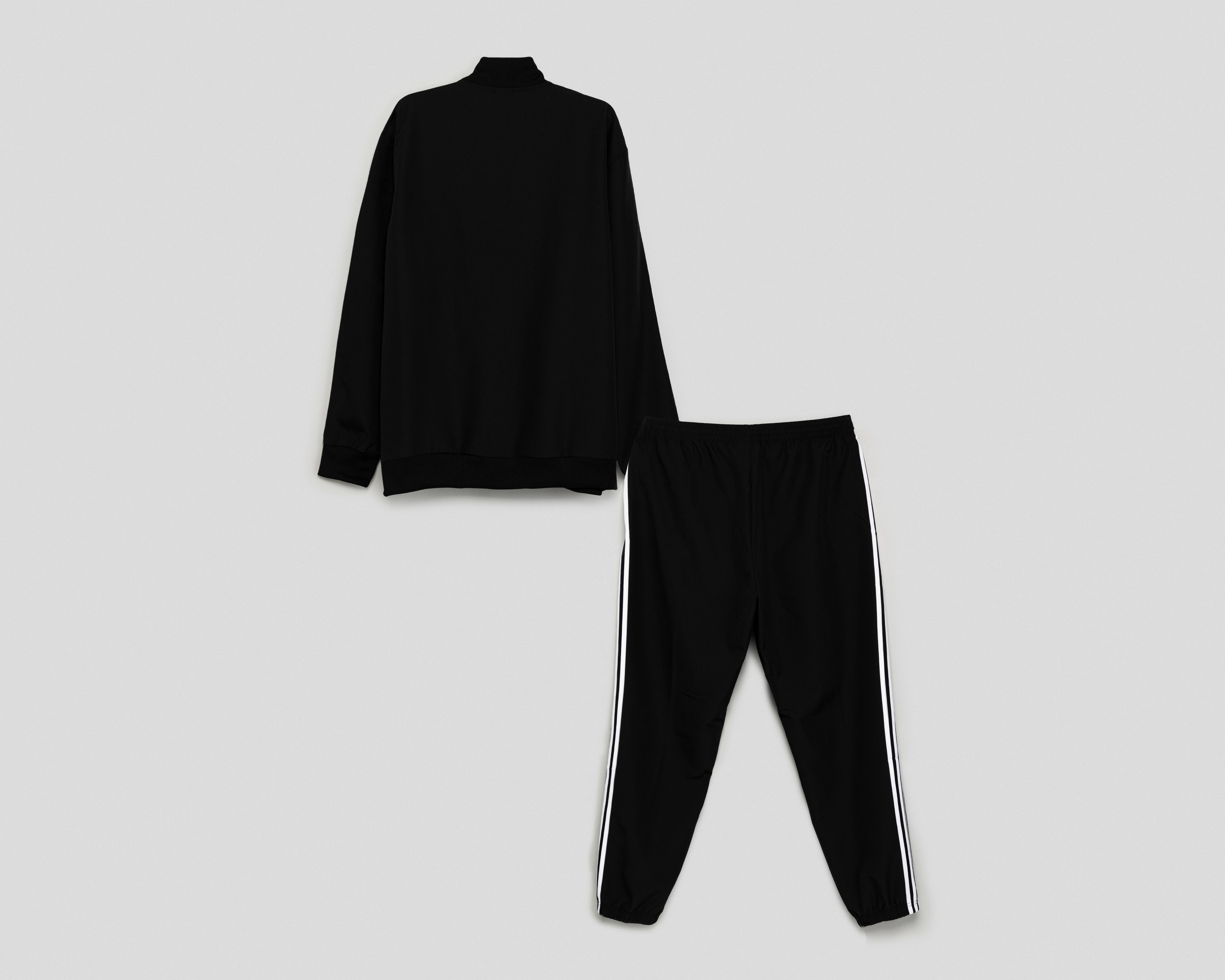 Foto 3 pulgar | Pants y Chamarra Adidas Chándal Woven 3 Bandas para Hombre