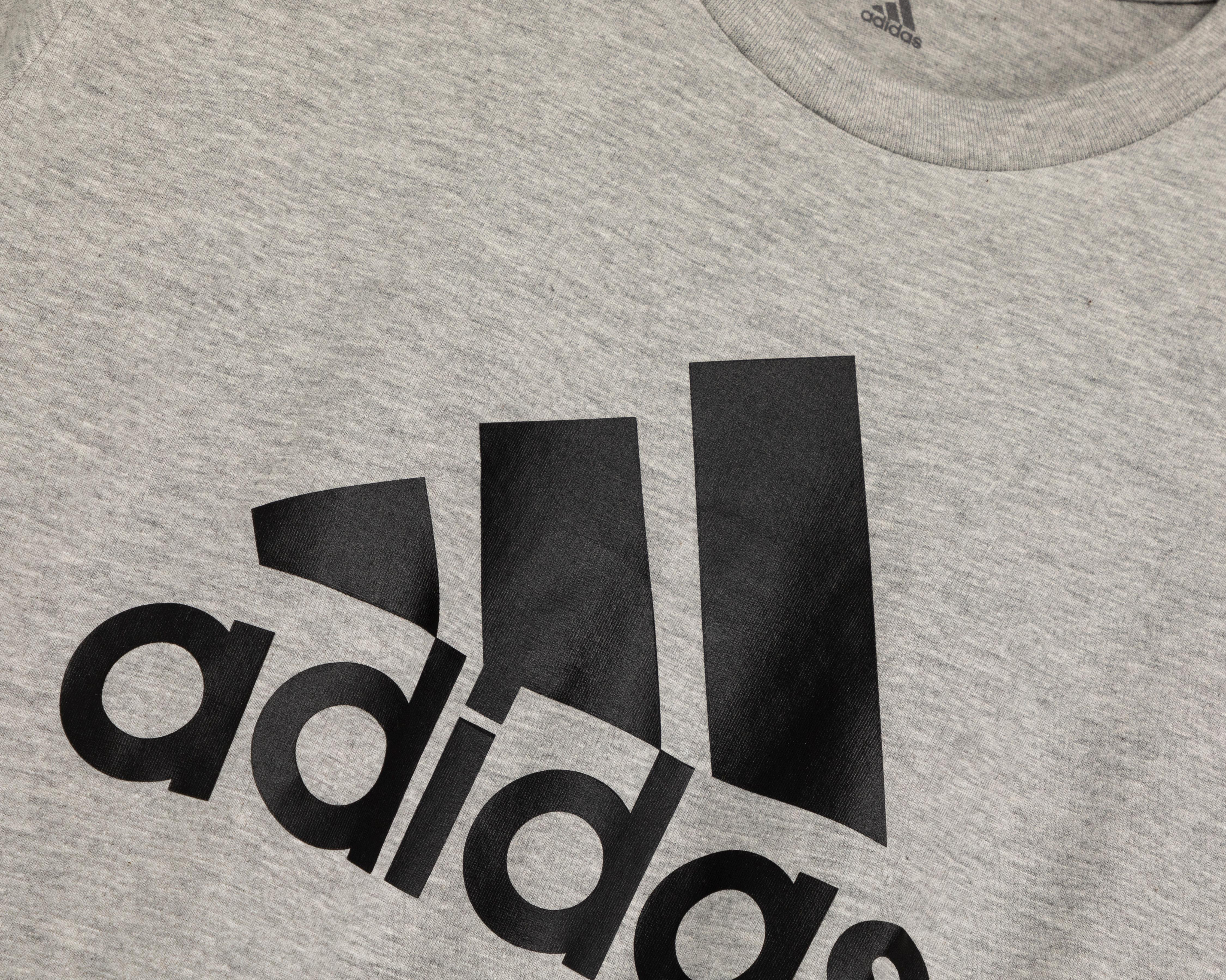 Foto 4 pulgar | Playera Adidas Basic Bos Tee de Entrenamiento para Hombre