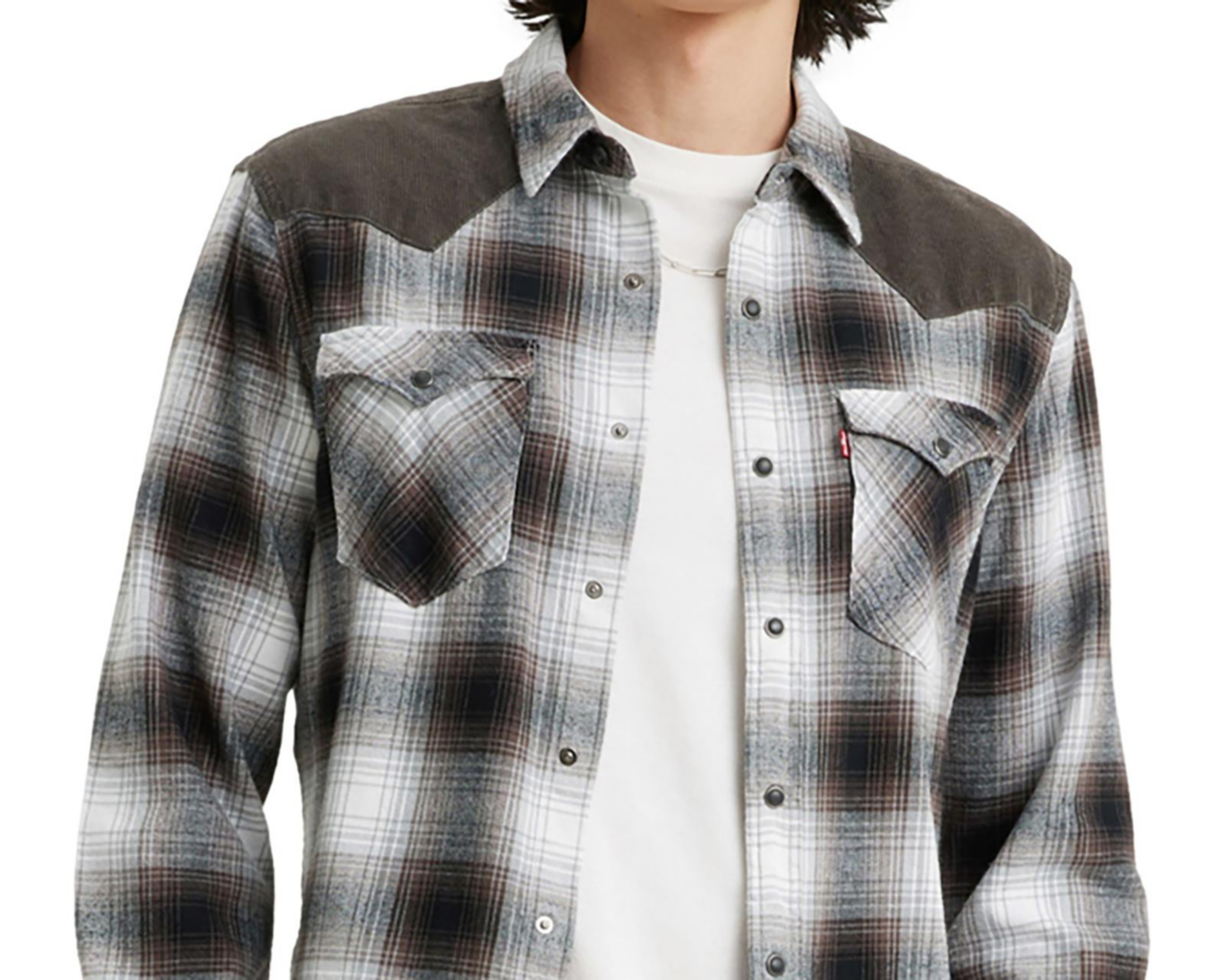 Foto 4 pulgar | Camisa de Moda Levi's Regular a Cuadros para Hombre