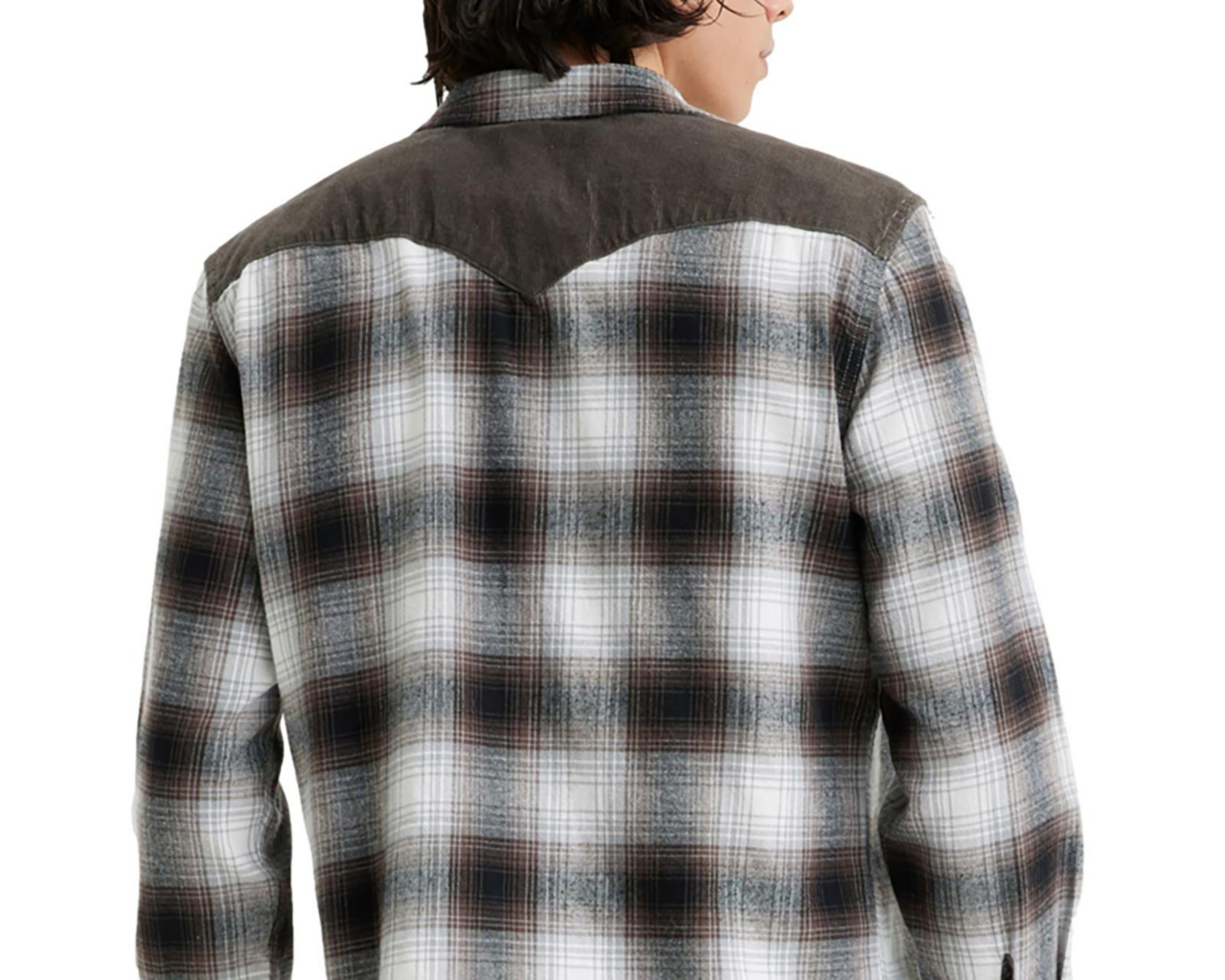 Foto 4 | Camisa de Moda Levi's Regular a Cuadros para Hombre