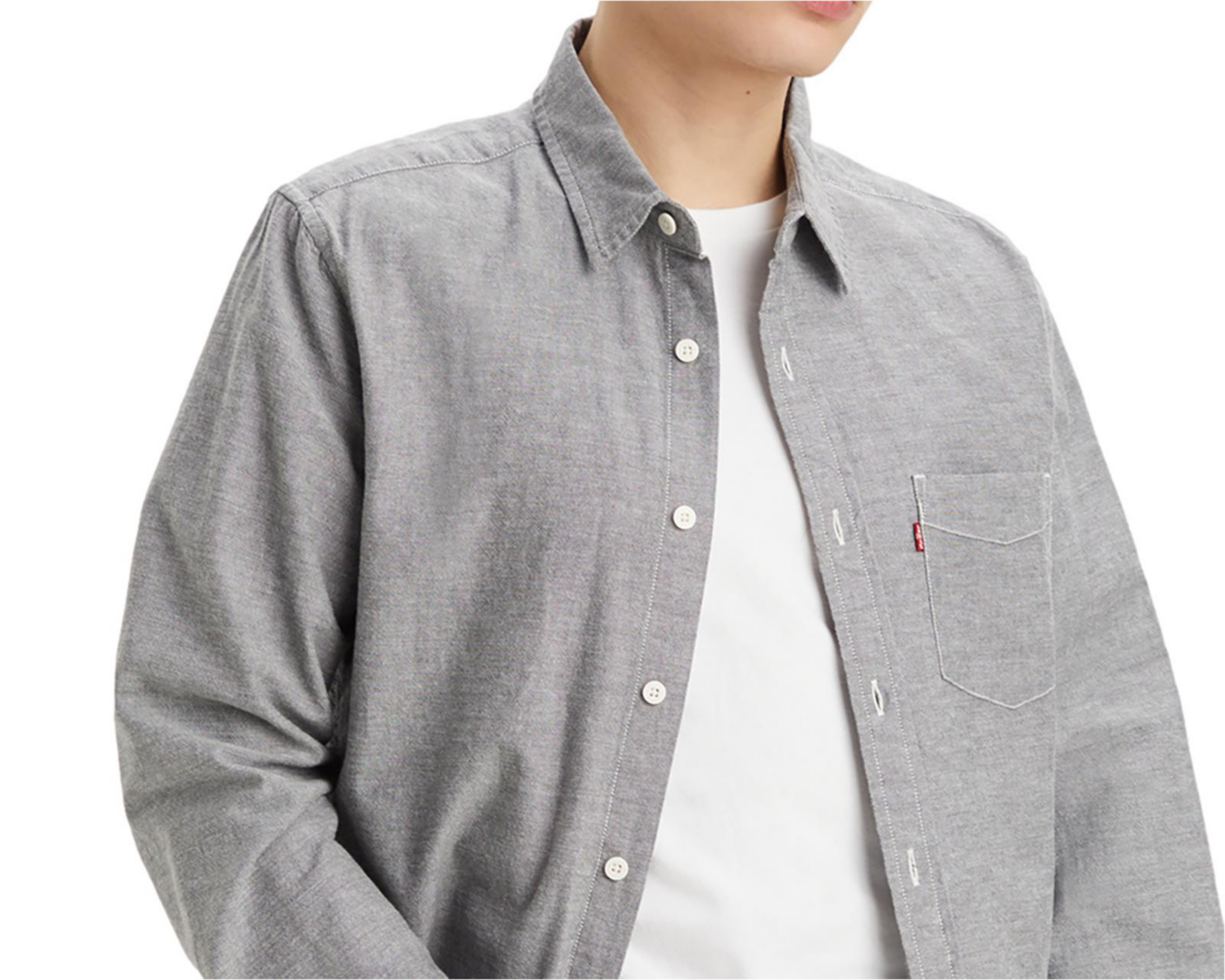 Foto 4 pulgar | Camisa de Moda Levi's Regular Lisa para Hombre