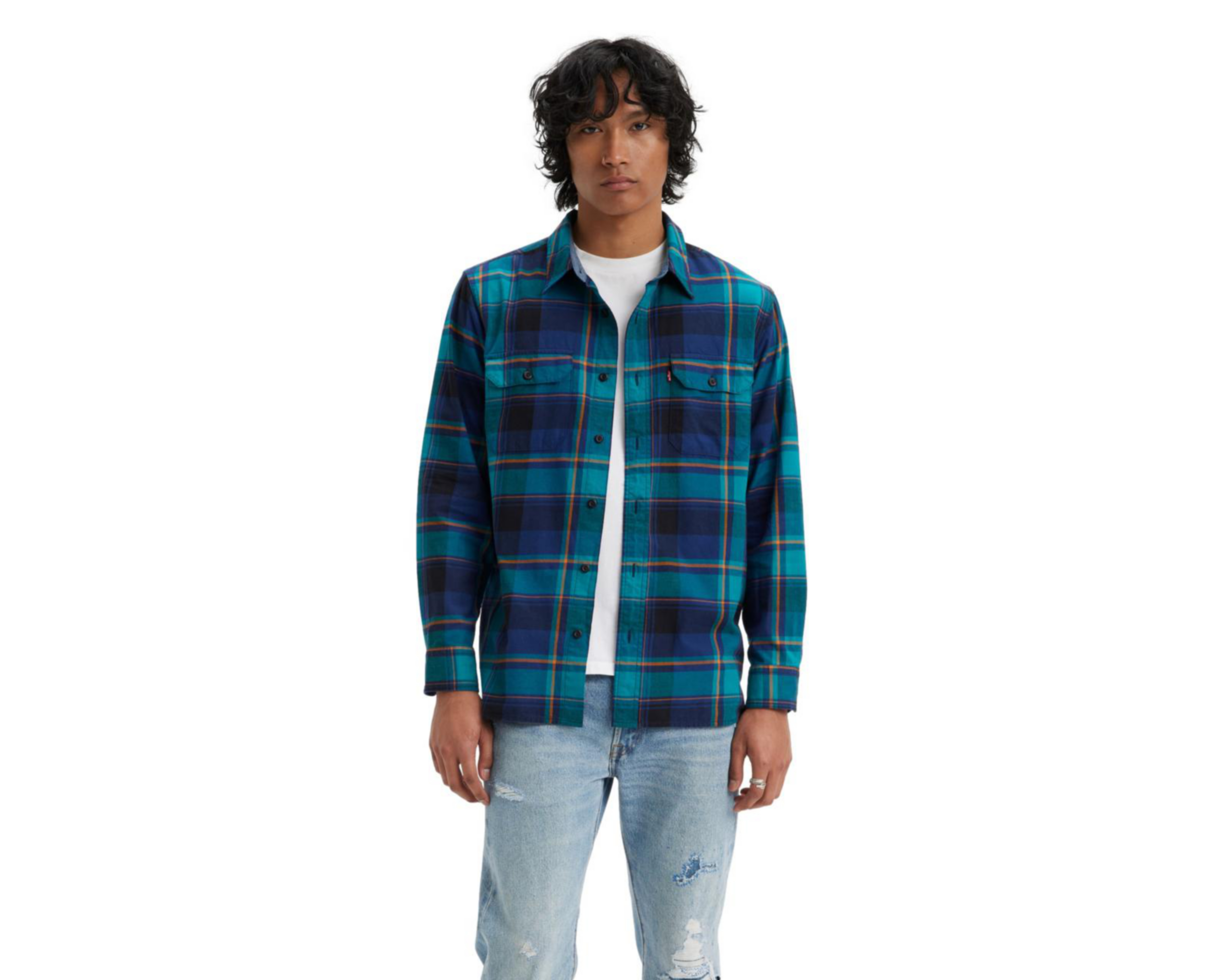 Camisa de Moda Levi's Regular a Cuadros para Hombre