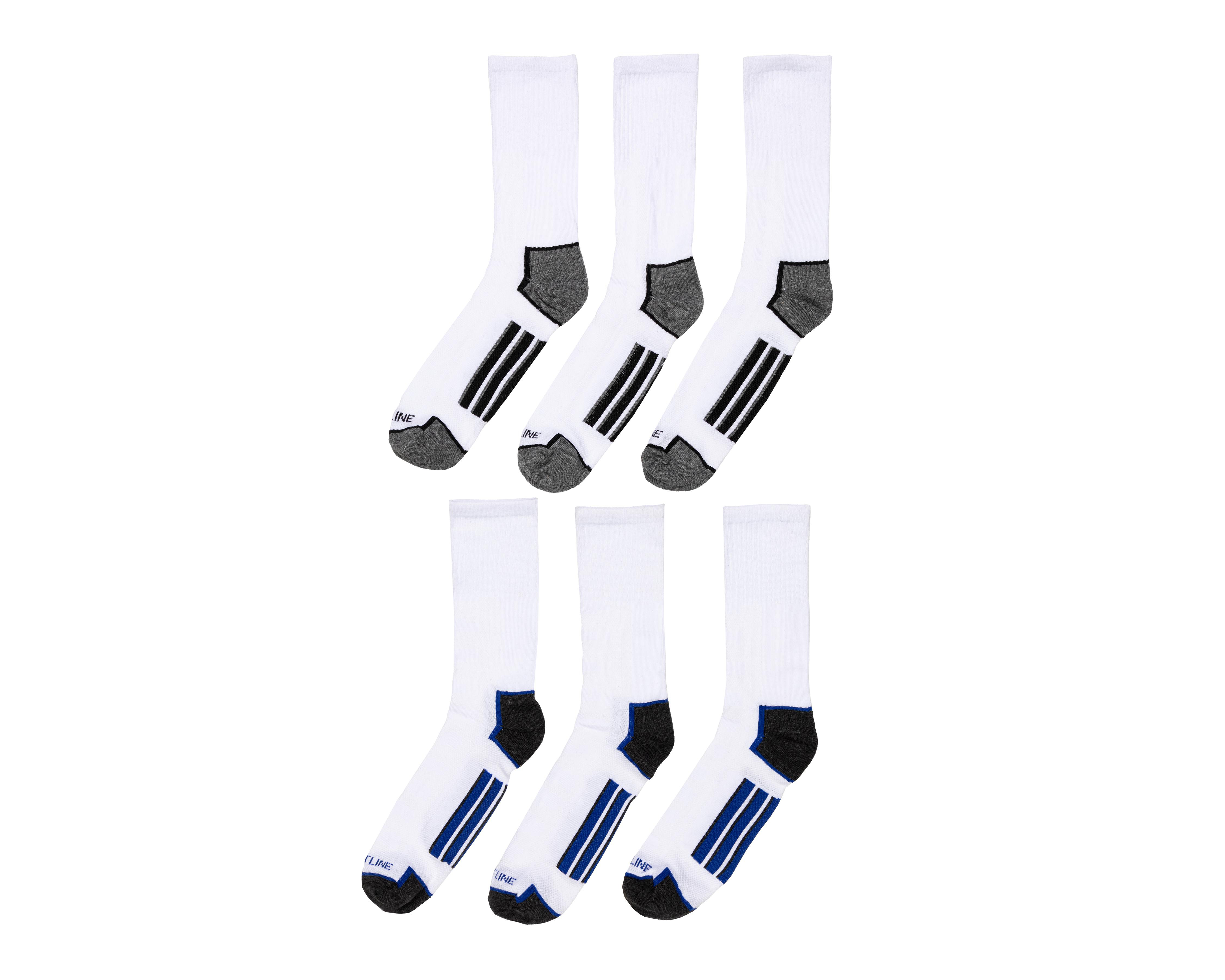 Calcetas Largas Deportivas Sportline Cooltek para Hombre 6 Pares $99