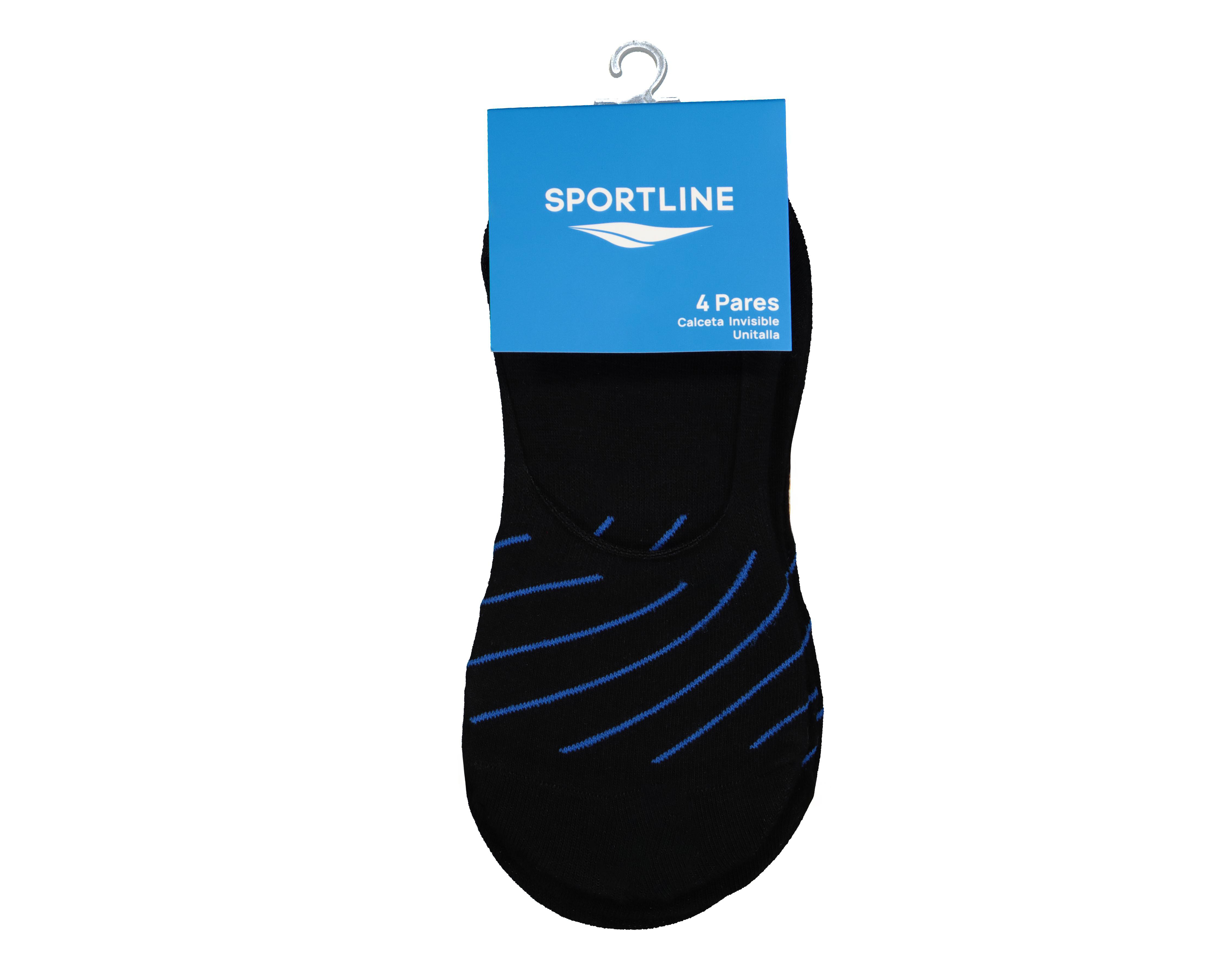 Foto 4 pulgar | Calcetas Deportivas Sportline para Hombre 4 Pares