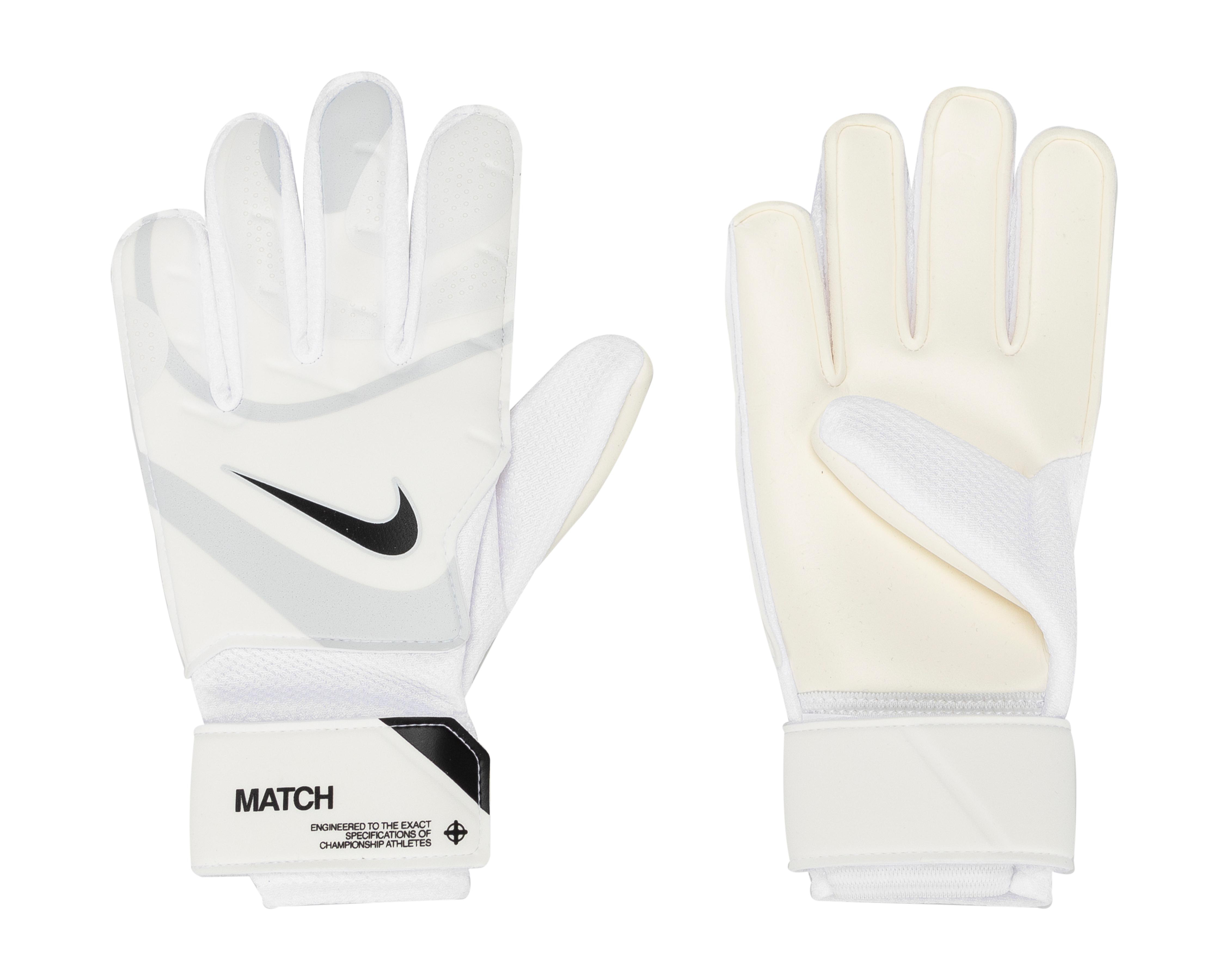 Guantes de Portero para Futbol Nike Match Blancos Unitalla