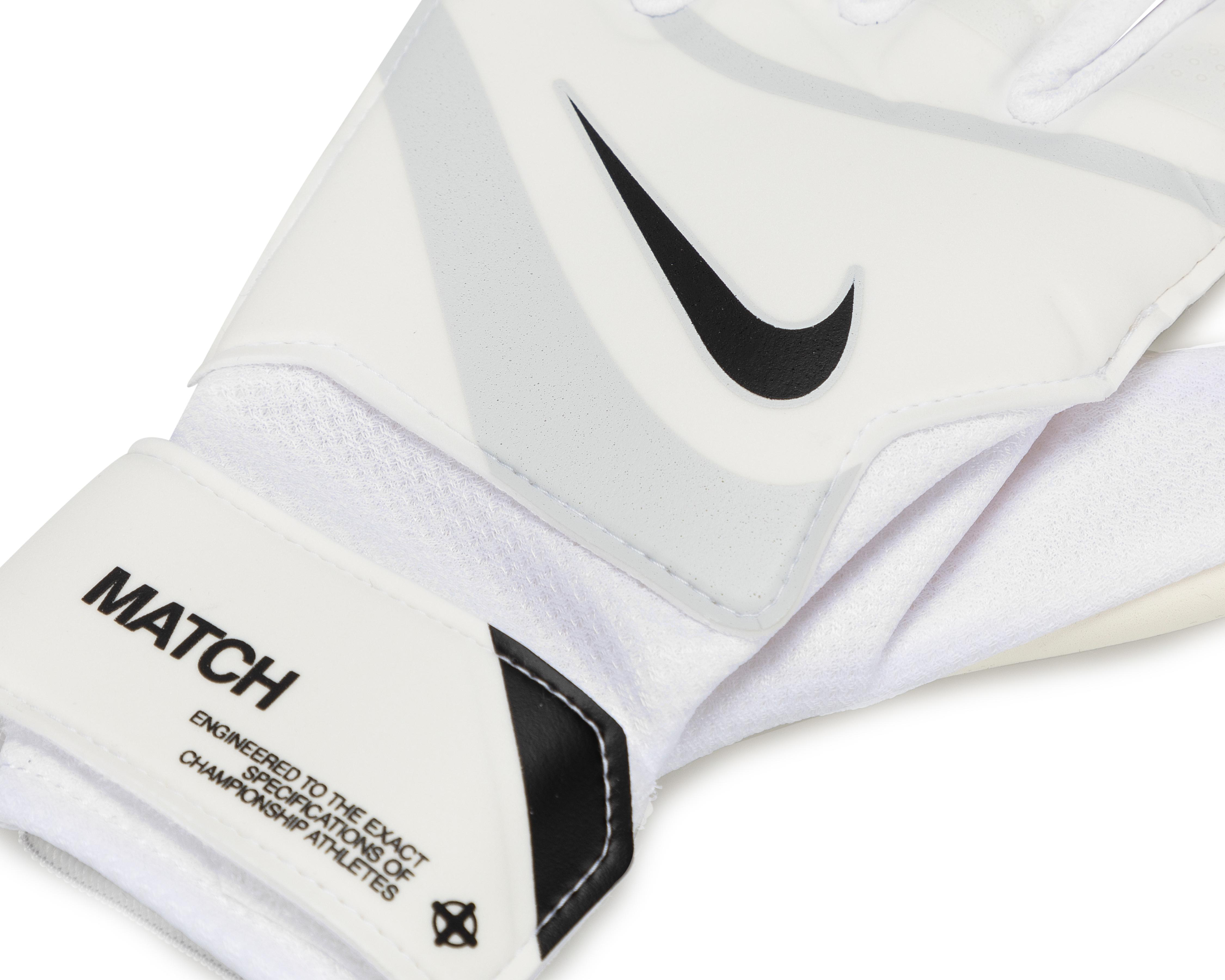 Foto 4 pulgar | Guantes de Portero para Futbol Nike Match Blancos Unitalla