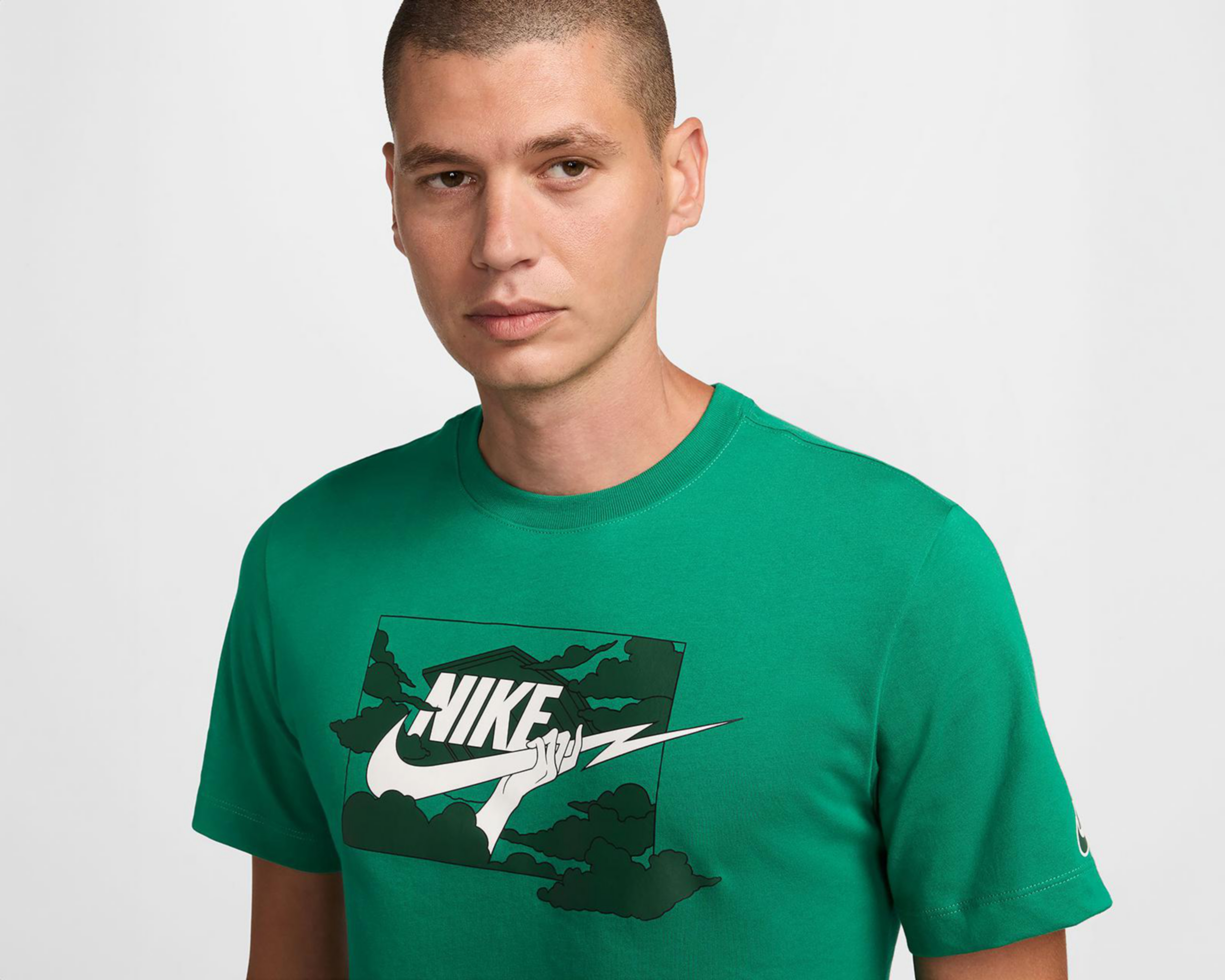 Foto 4 pulgar | Playera Nike Club para Hombre