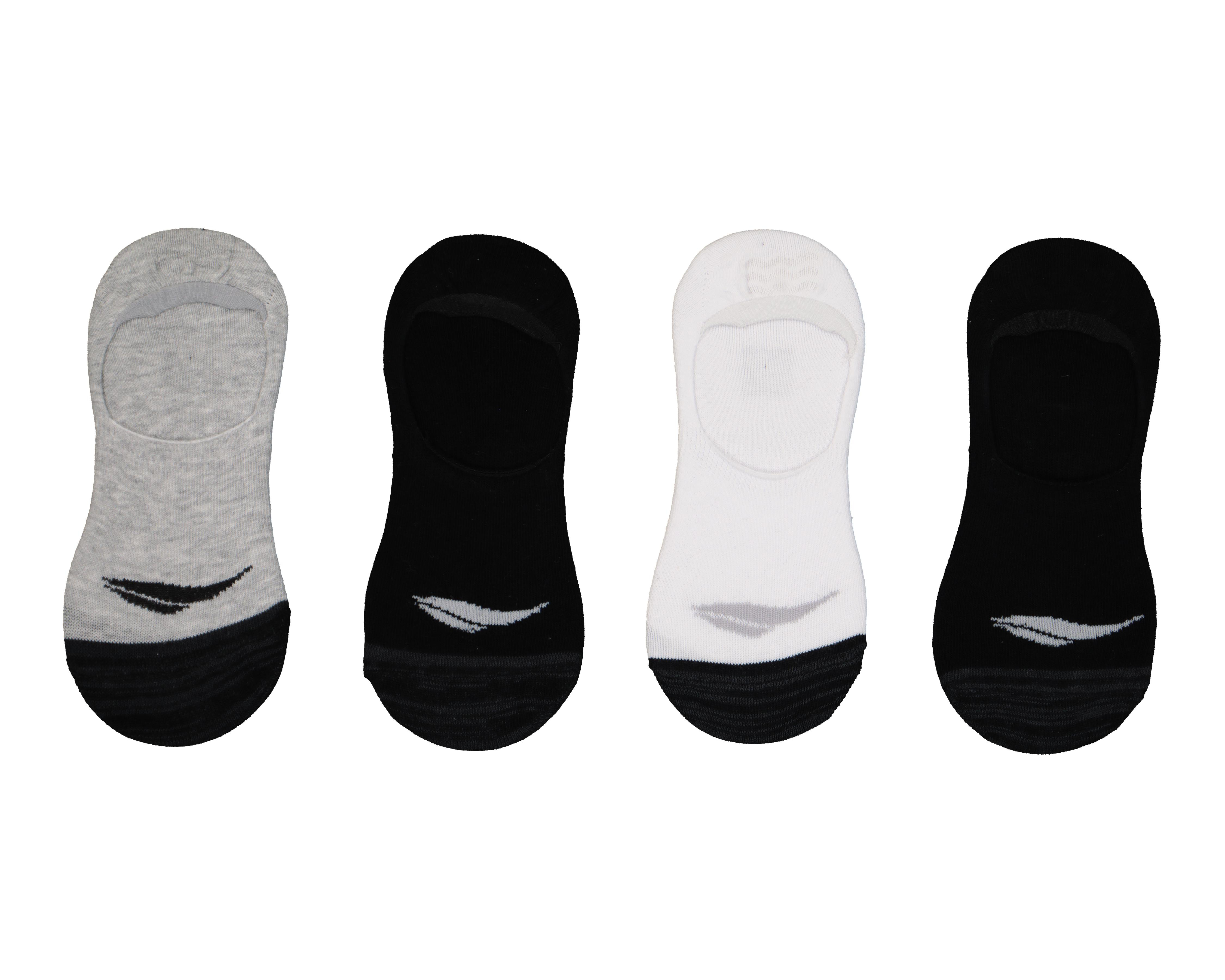 Foto 2 pulgar | Calcetas Invisibles Sportline para Hombre 4 Pares