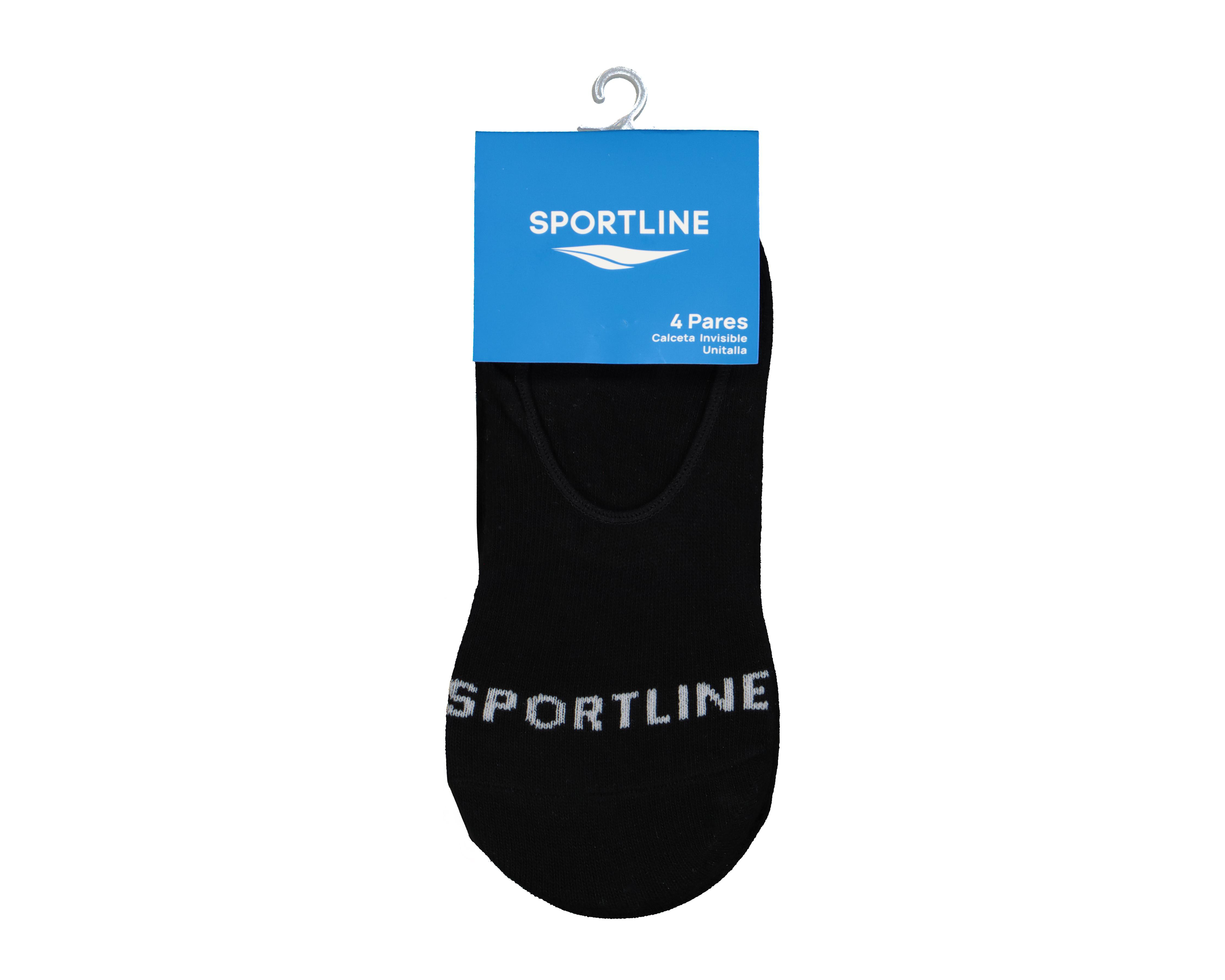 Foto 3 | Calcetas Deportivas Sportline para Hombre 4 Pares