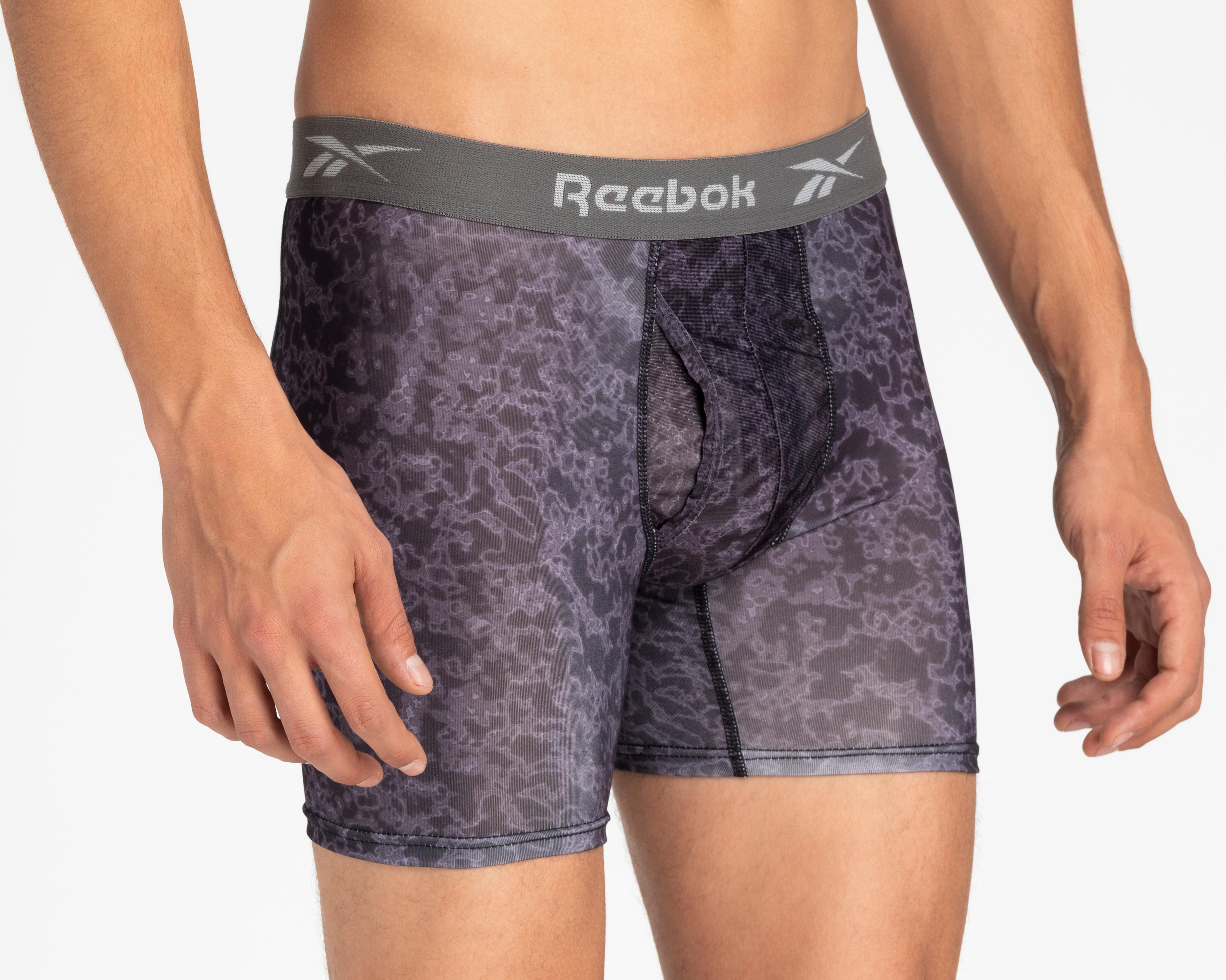 Foto 3 pulgar | Bóxer Corto Reebok 3 Piezas para Hombre