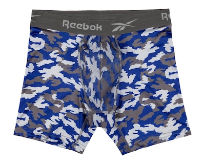 Foto 3 | Bóxer Corto Reebok 3 Piezas