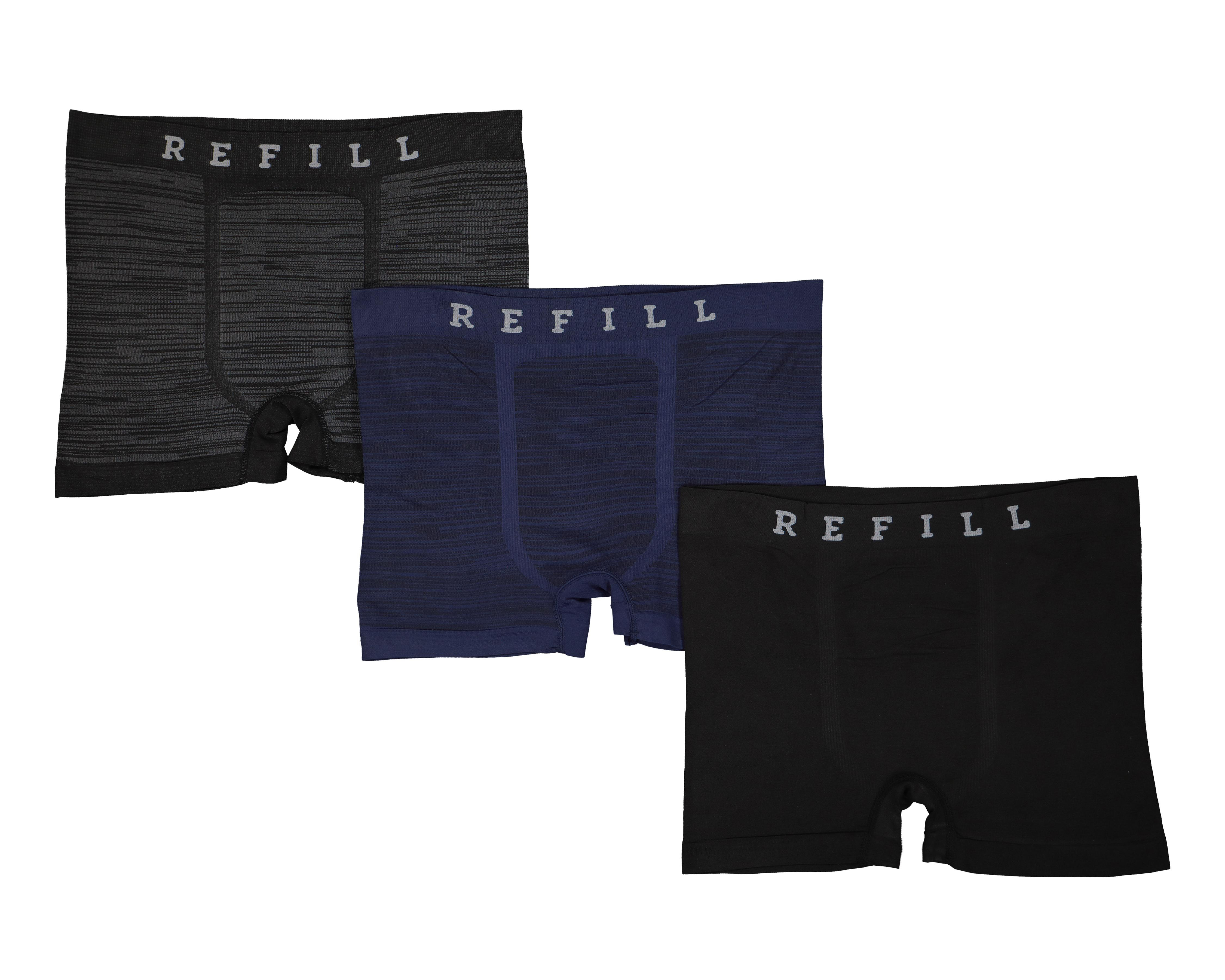 Bóxer Corto Refill 3 Piezas $159