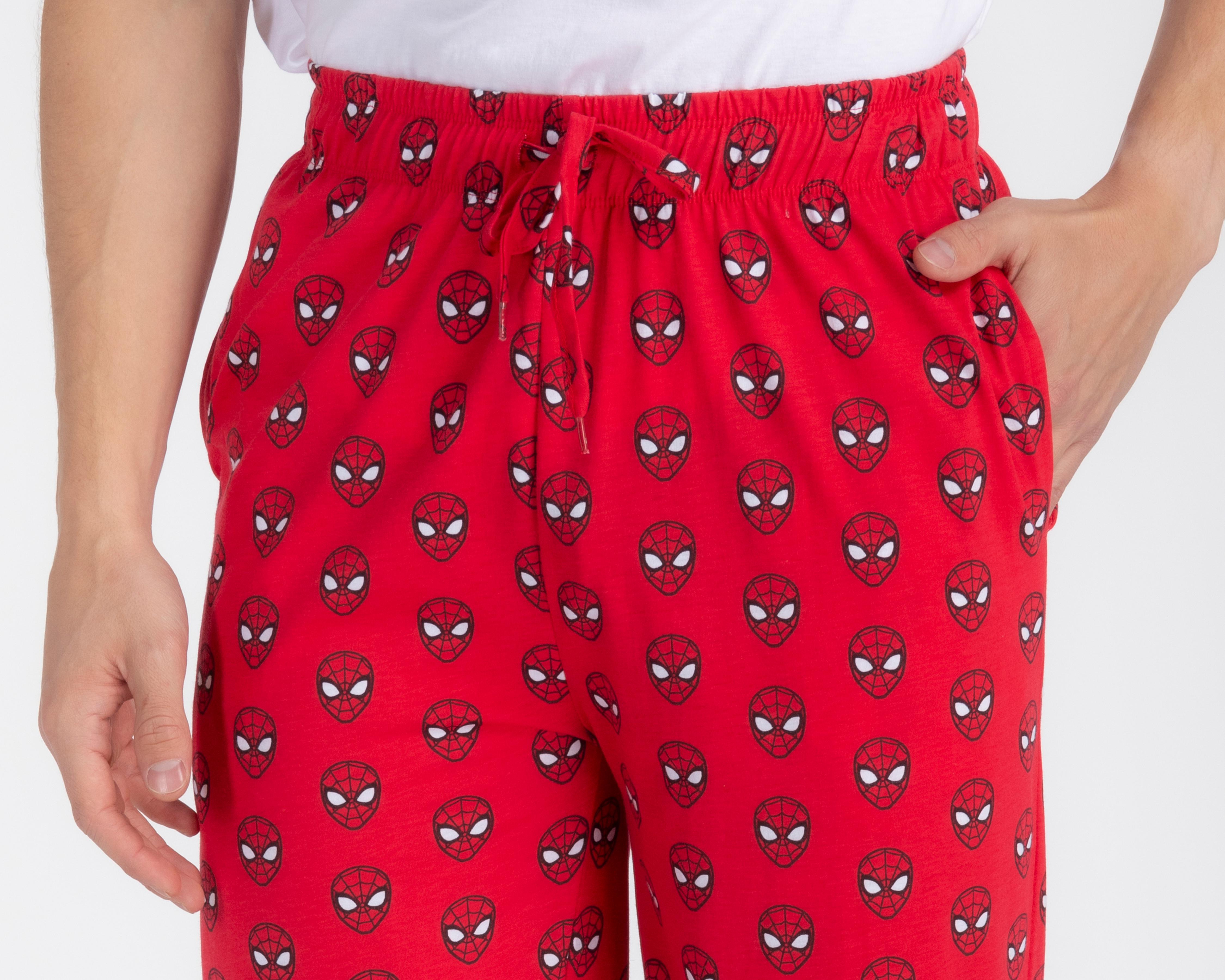 Foto 6 pulgar | Pantalón Pijama Marvel Spider-Man para Hombre