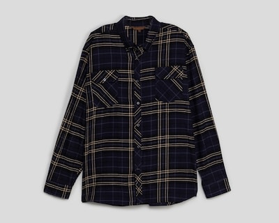 Foto 1 | Camisa Casual de Algodón Porto Sur Regular Fit a Cuadros