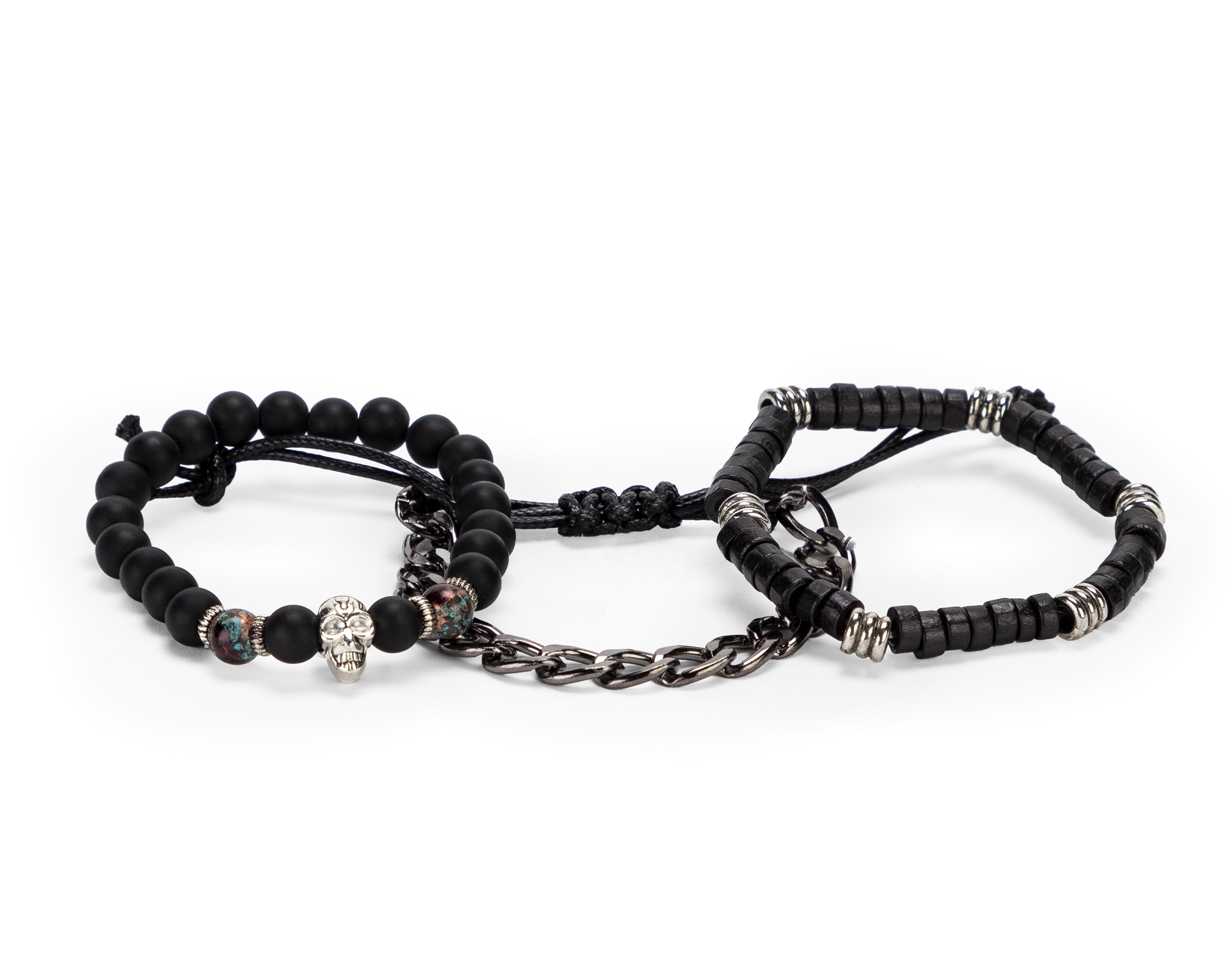 Pulsera Refill Negra 3 Piezas