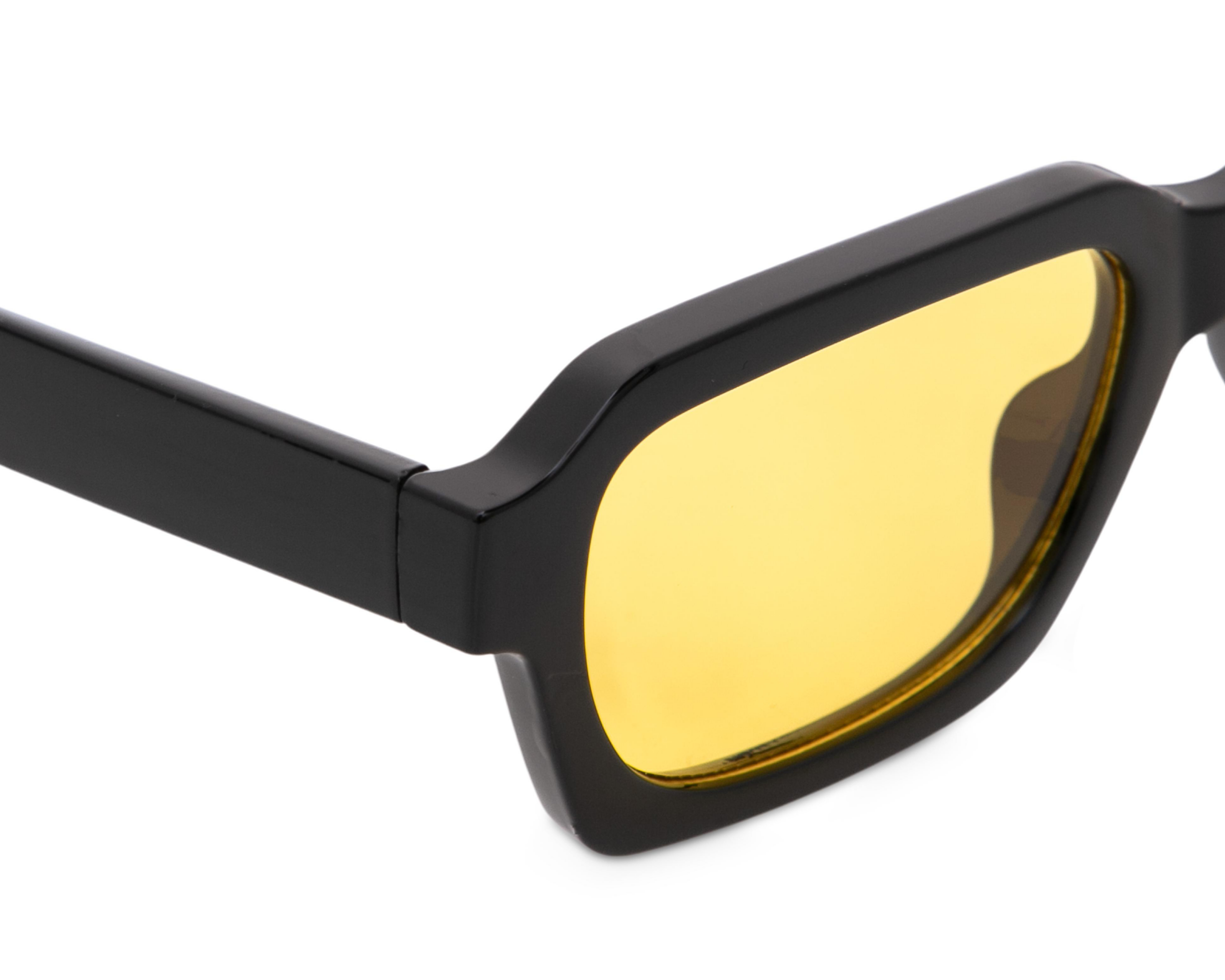 Foto 4 pulgar | Lentes de Sol para Hombre Thinner Rectangulares New Style Negro