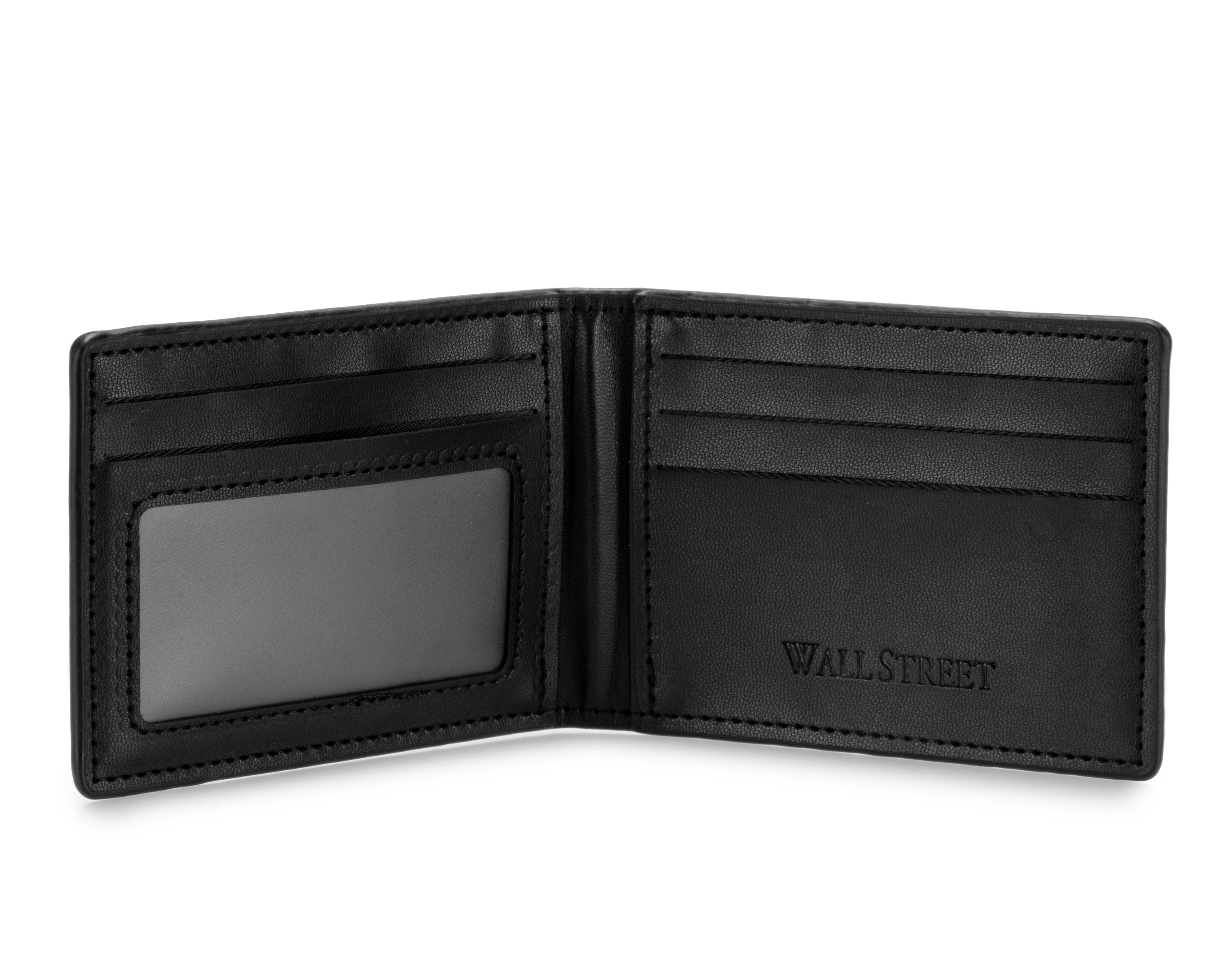 Foto 7 pulgar | Cartera para Hombre Wall Street con Tarjetero y Llavero