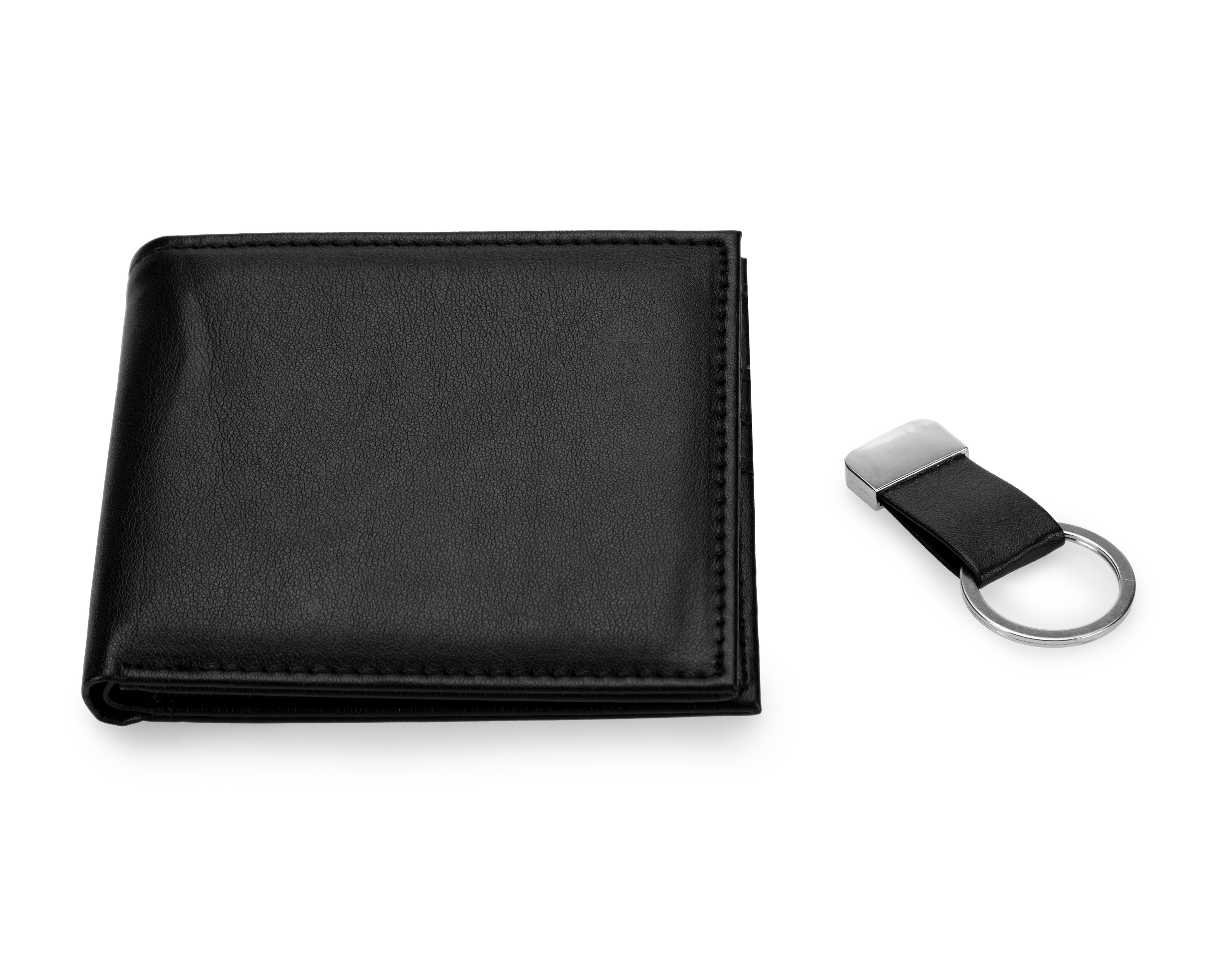 Foto 6 pulgar | Cartera para Hombre Wall Street con Llavero