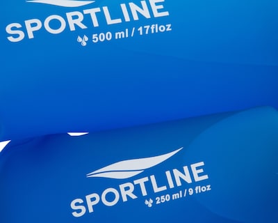 Foto 3 | Botella Deportiva para Agua Sportline Azul 2 Piezas