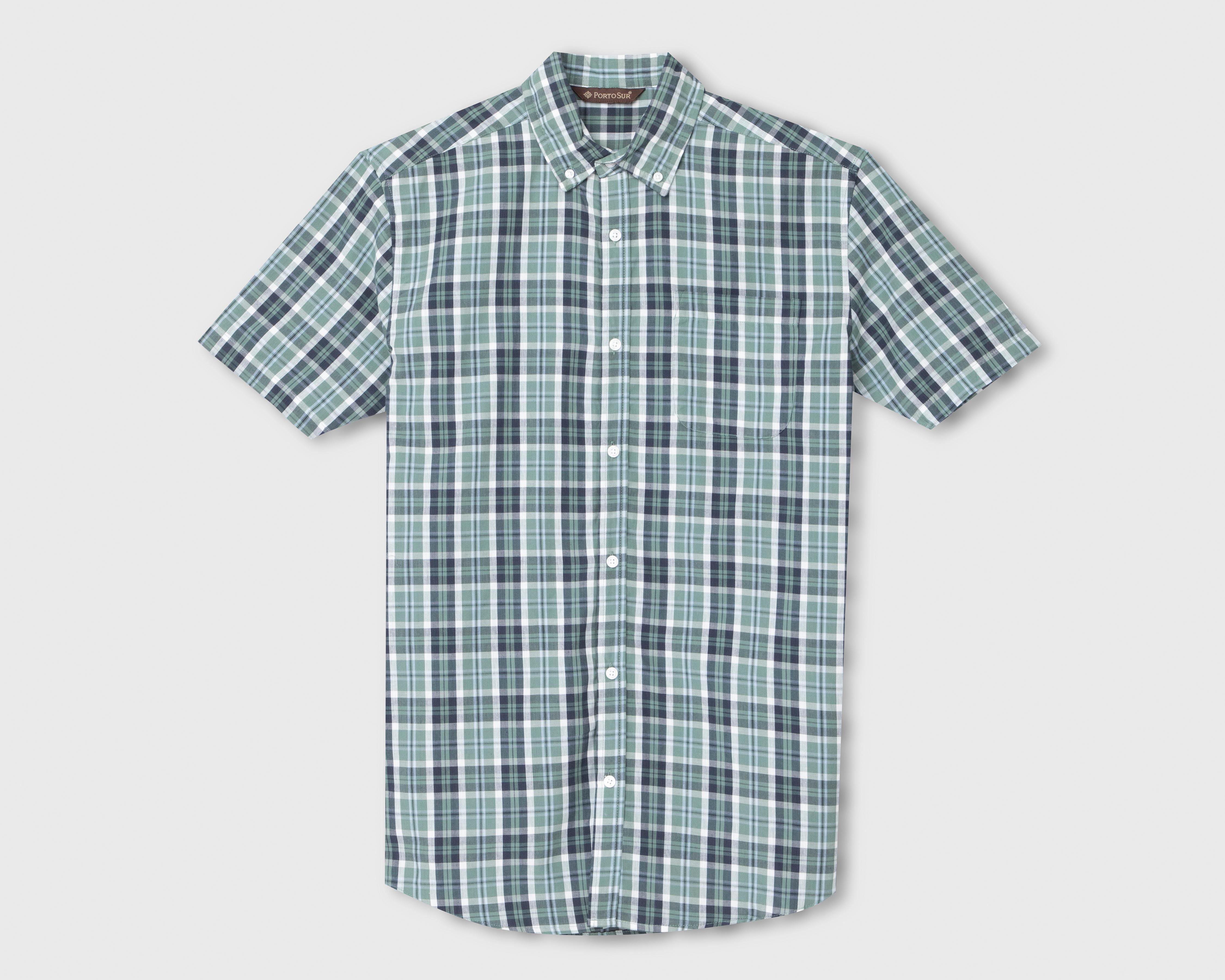 Camisa Casual Porto Sur Regular a Cuadros