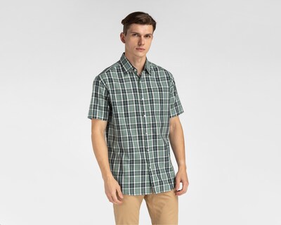 Foto 1 | Camisa Casual Porto Sur Regular a Cuadros