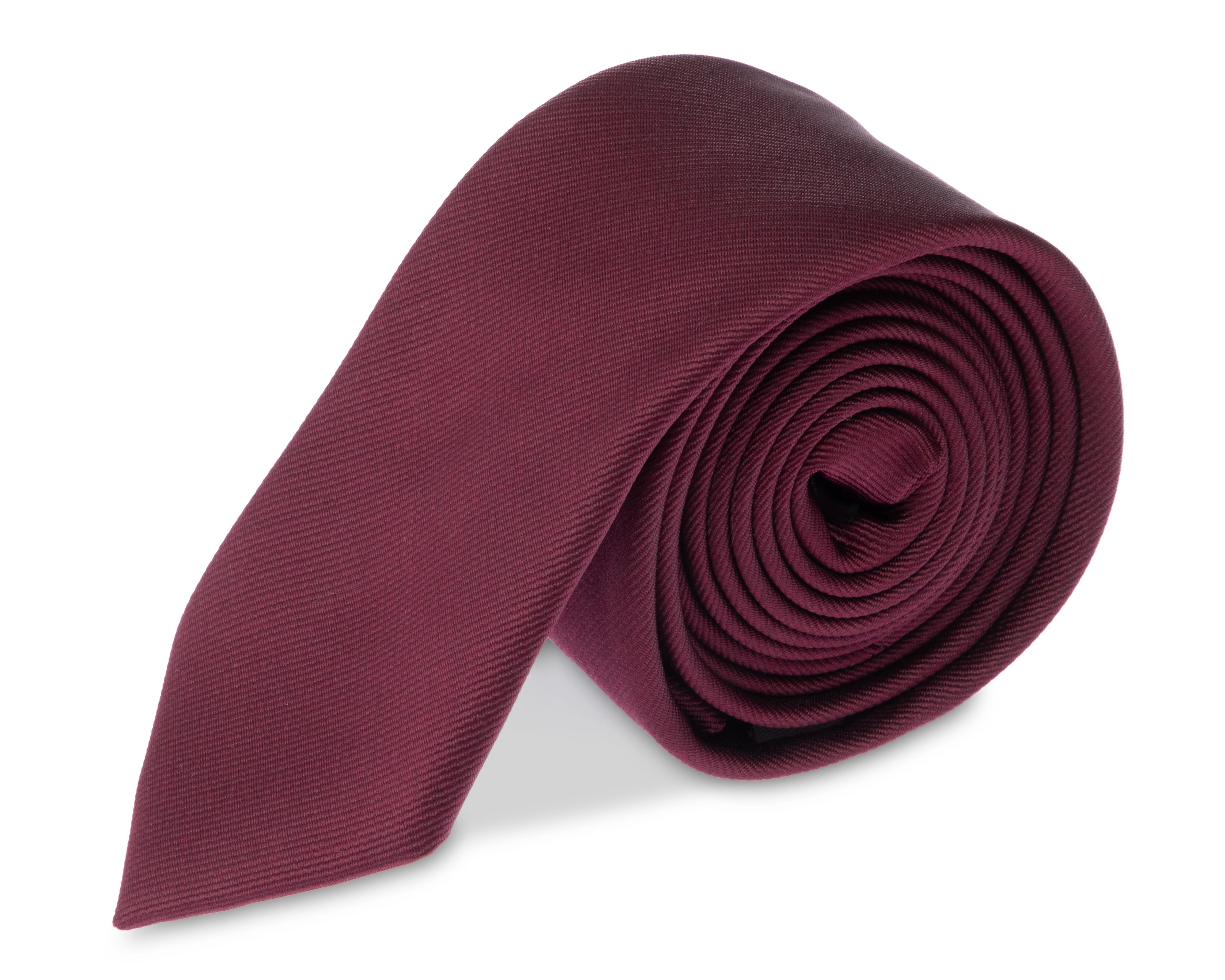 Foto 3 pulgar | Corbata Lisa Wall Street Burgundy