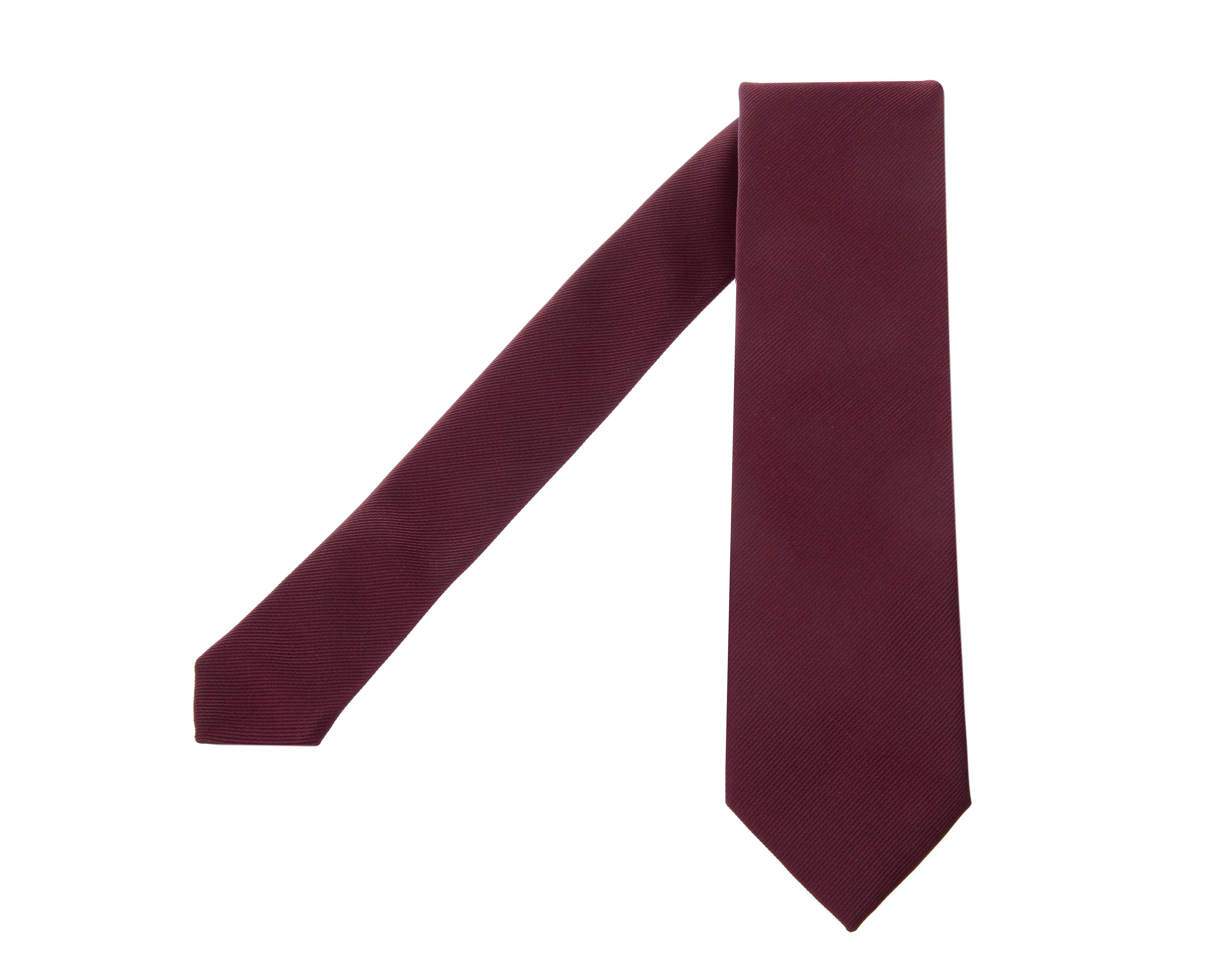 Foto 4 pulgar | Corbata Lisa Wall Street Burgundy