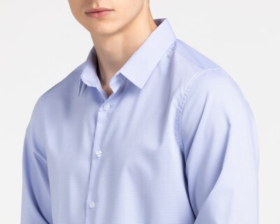Foto 3 | Camisa Casual Wall Street Classic Fit a Cuadros