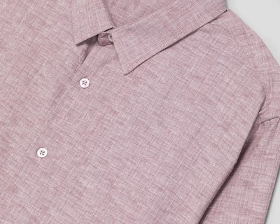 Foto 3 | Camisa de Vestir Wall Street Manga Larga Cuello Americano
