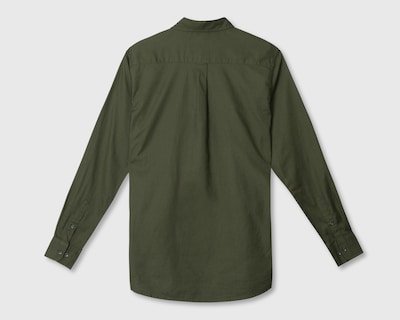 Foto 2 | Camisa Casual de Algodón Refill Regular Verde