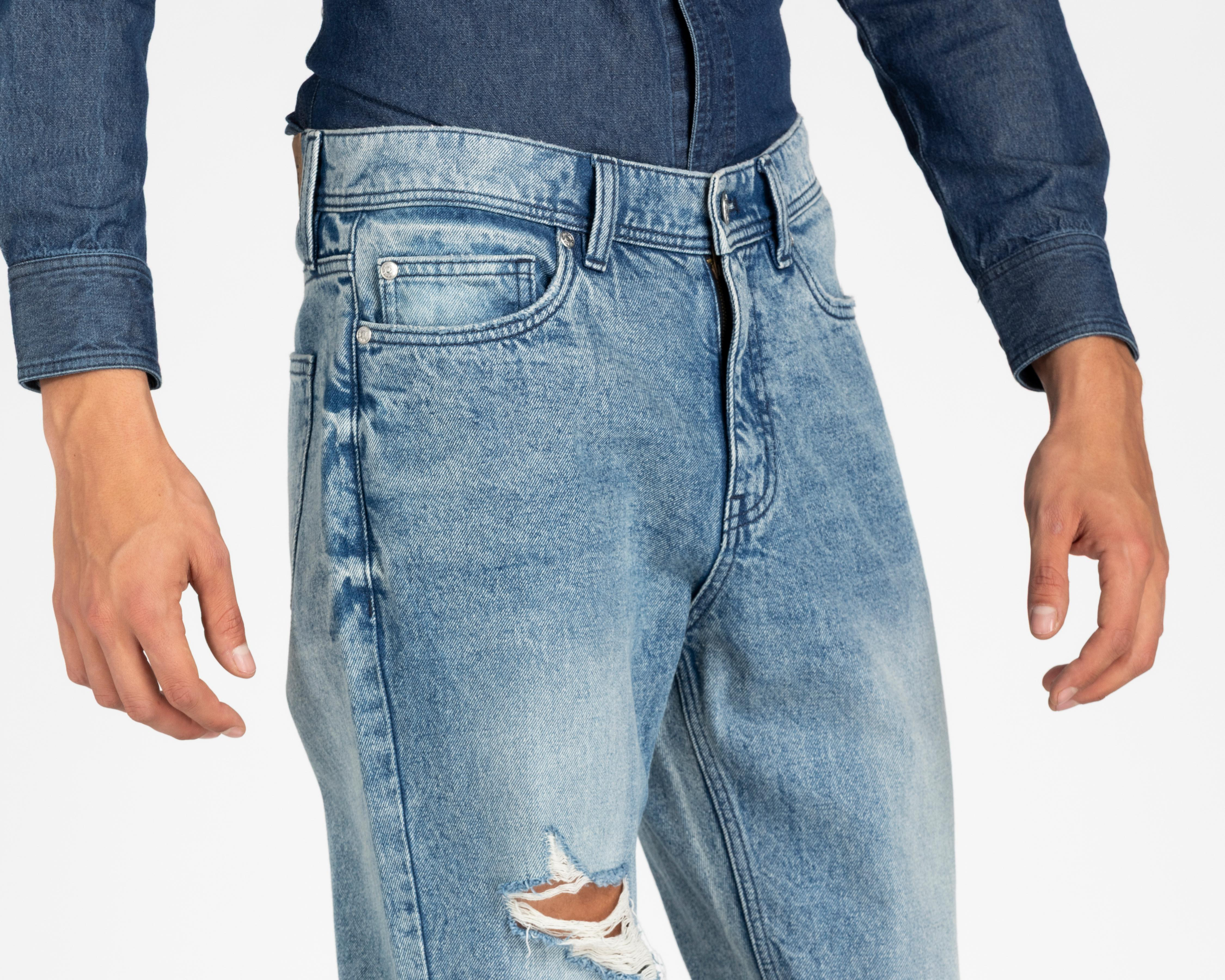 Foto 5 pulgar | Jeans Recto Refill para Hombre