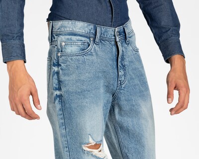 Foto 4 | Jeans Recto Refill para Hombre