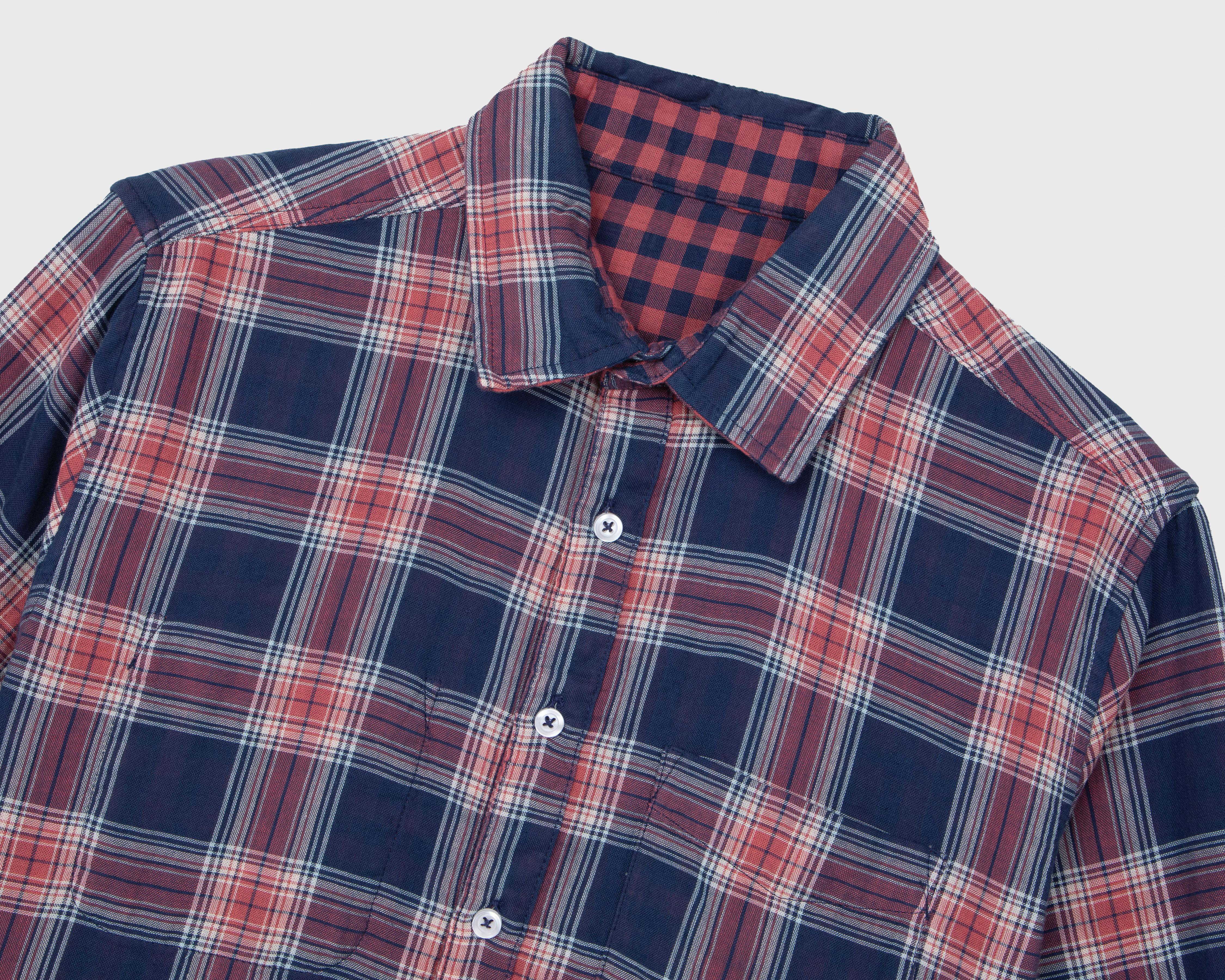 Foto 4 | Camisa Casual Refill Regular a Cuadros