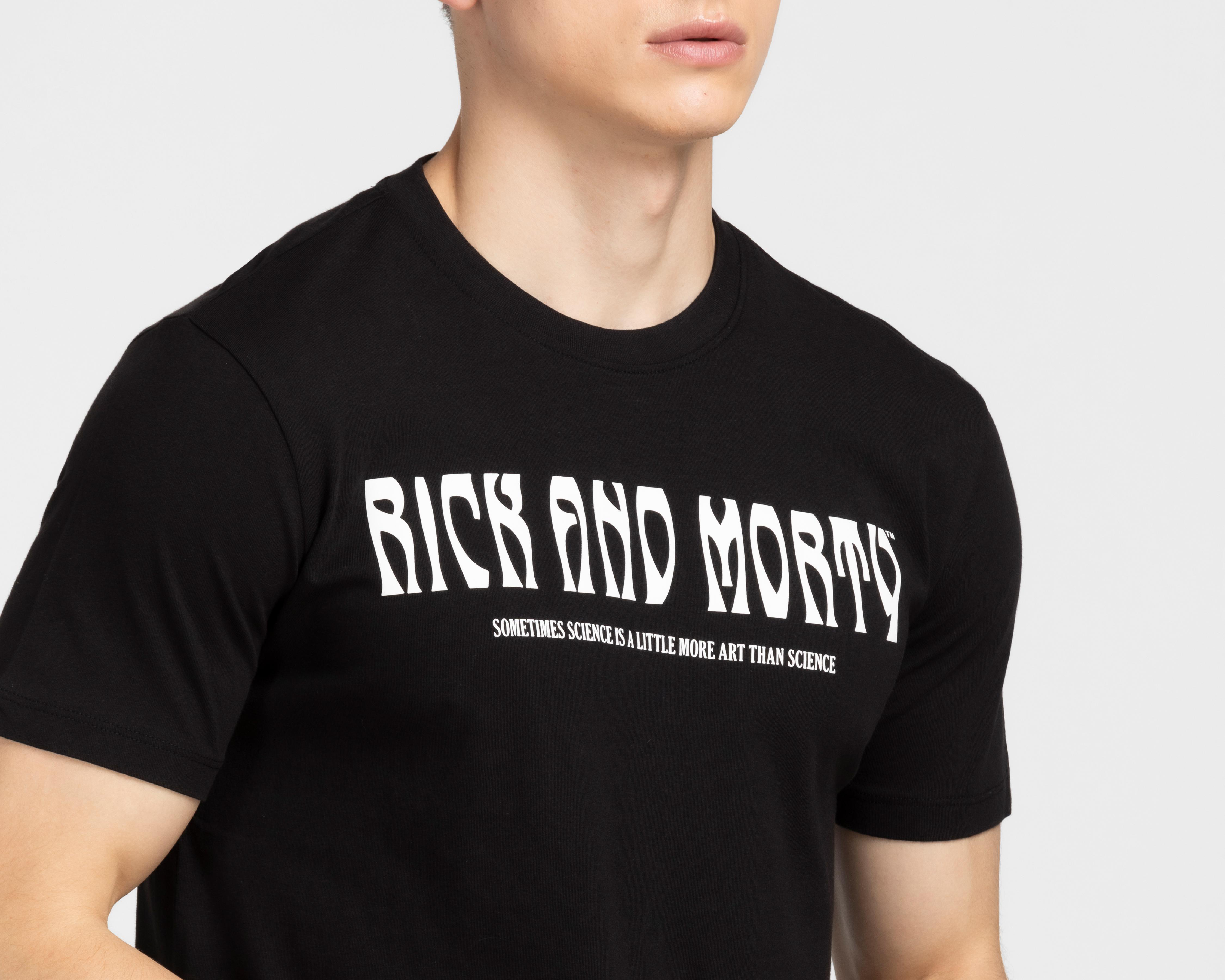 Foto 4 pulgar | Playera Rick & Morty Cuello Redondo