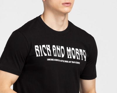 Foto 3 | Playera Rick & Morty Cuello Redondo