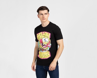 Foto 1 | Playera Bob Esponja Cuello Redondo