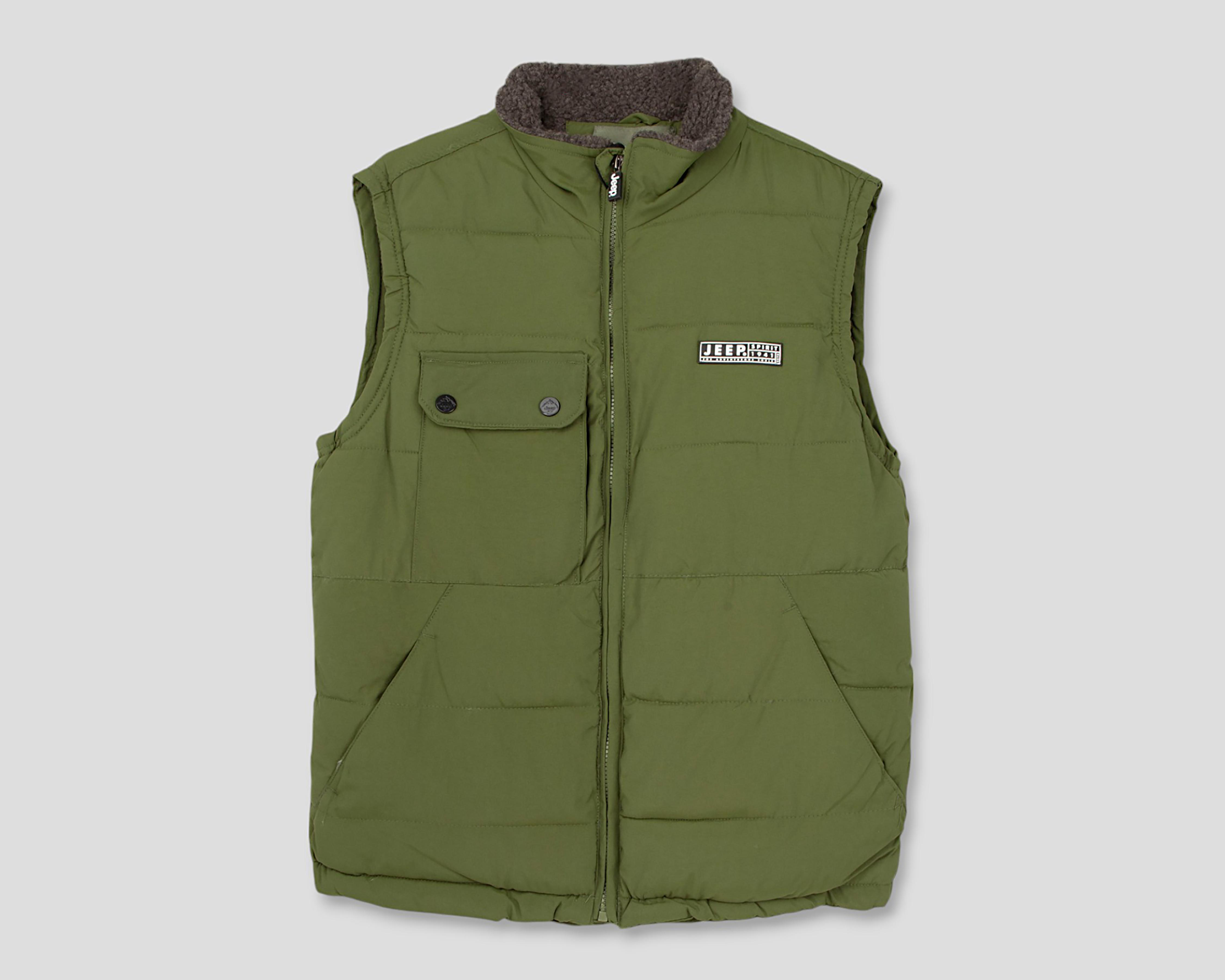 Foto 1 | Chaleco Jeep Capitonado para Hombre
