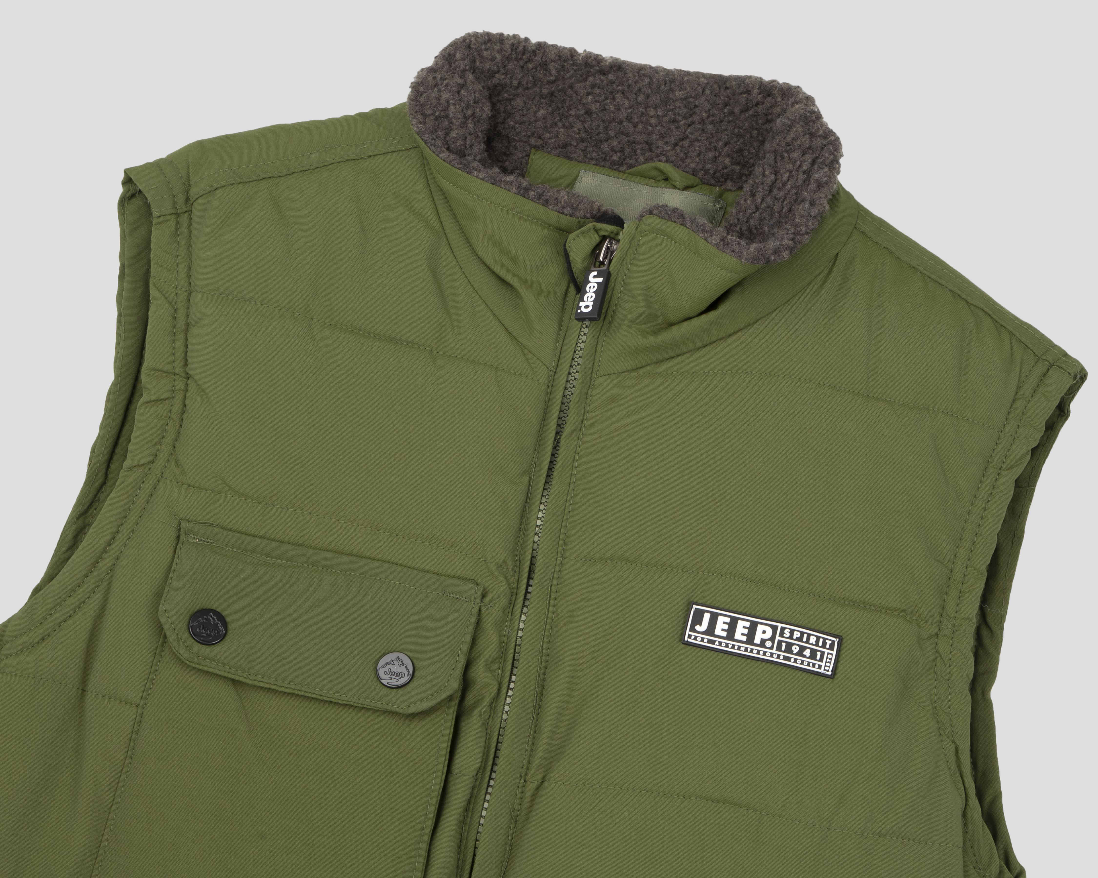 Foto 3 | Chaleco Jeep Capitonado para Hombre