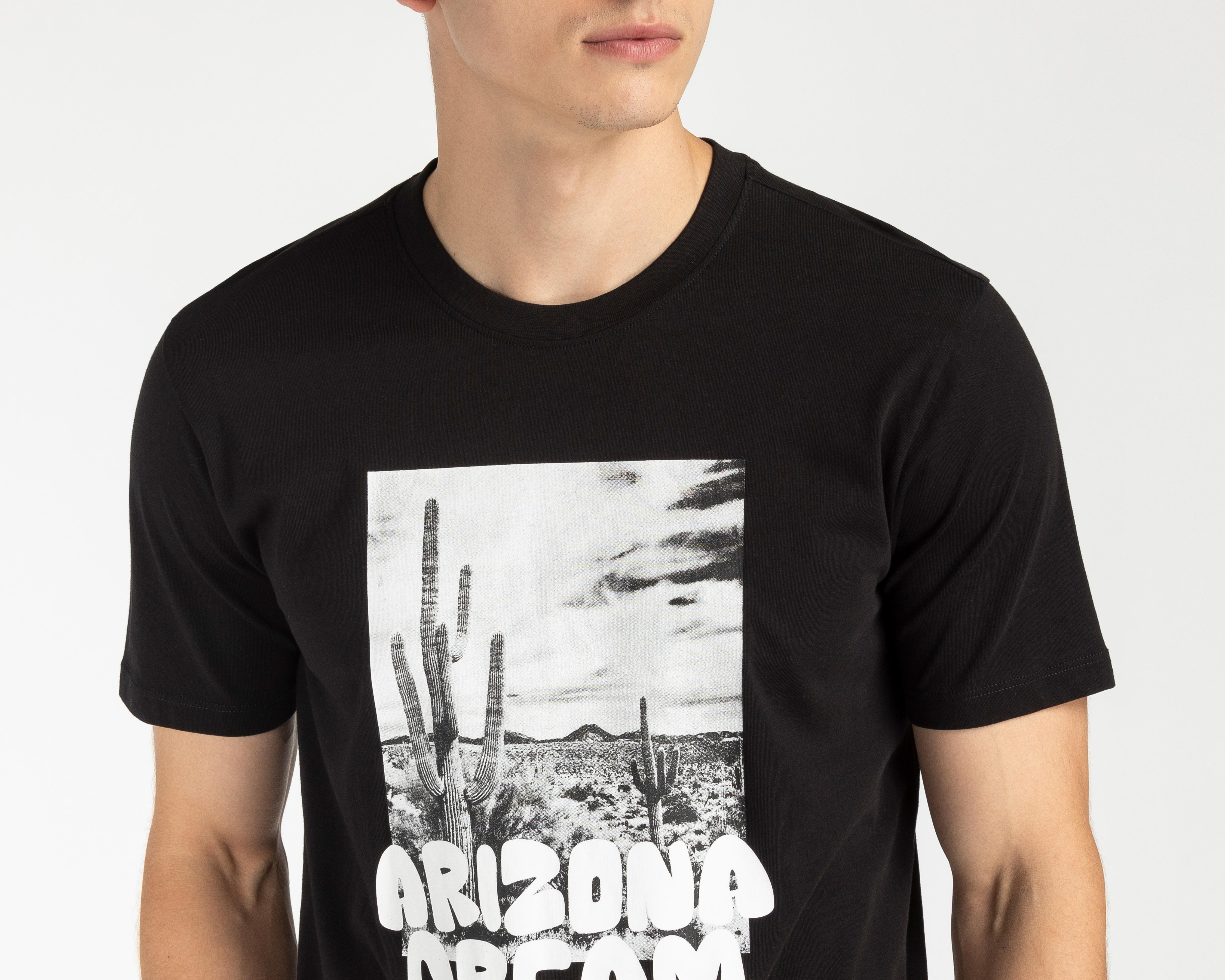 Foto 5 pulgar | Playera Neo*City Cuello Redondo