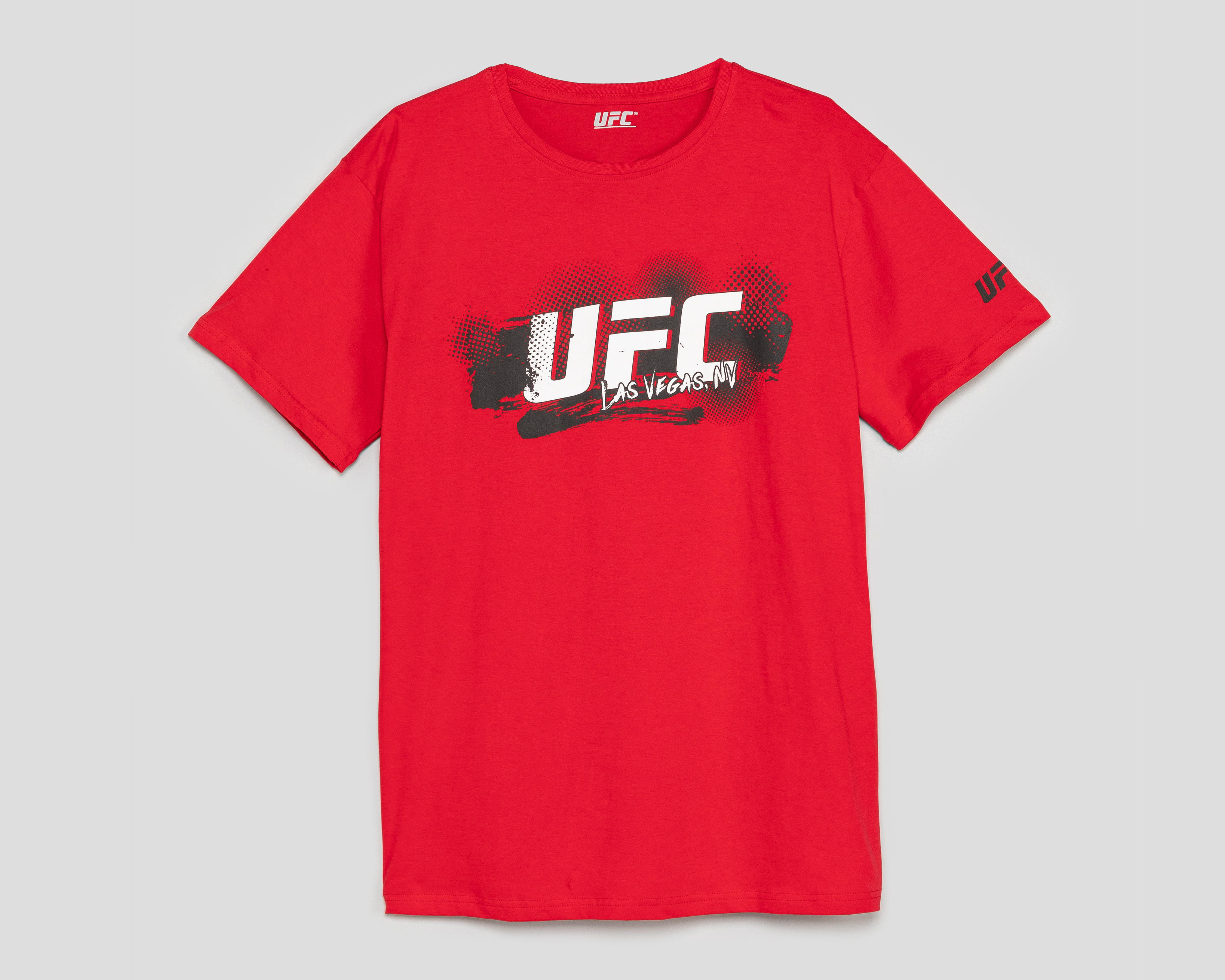 Foto 1 | Playera de Cuello Redondo Roja UFC para Hombre