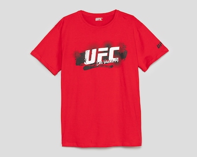 Foto 1 | Playera de Cuello Redondo Roja UFC para Hombre